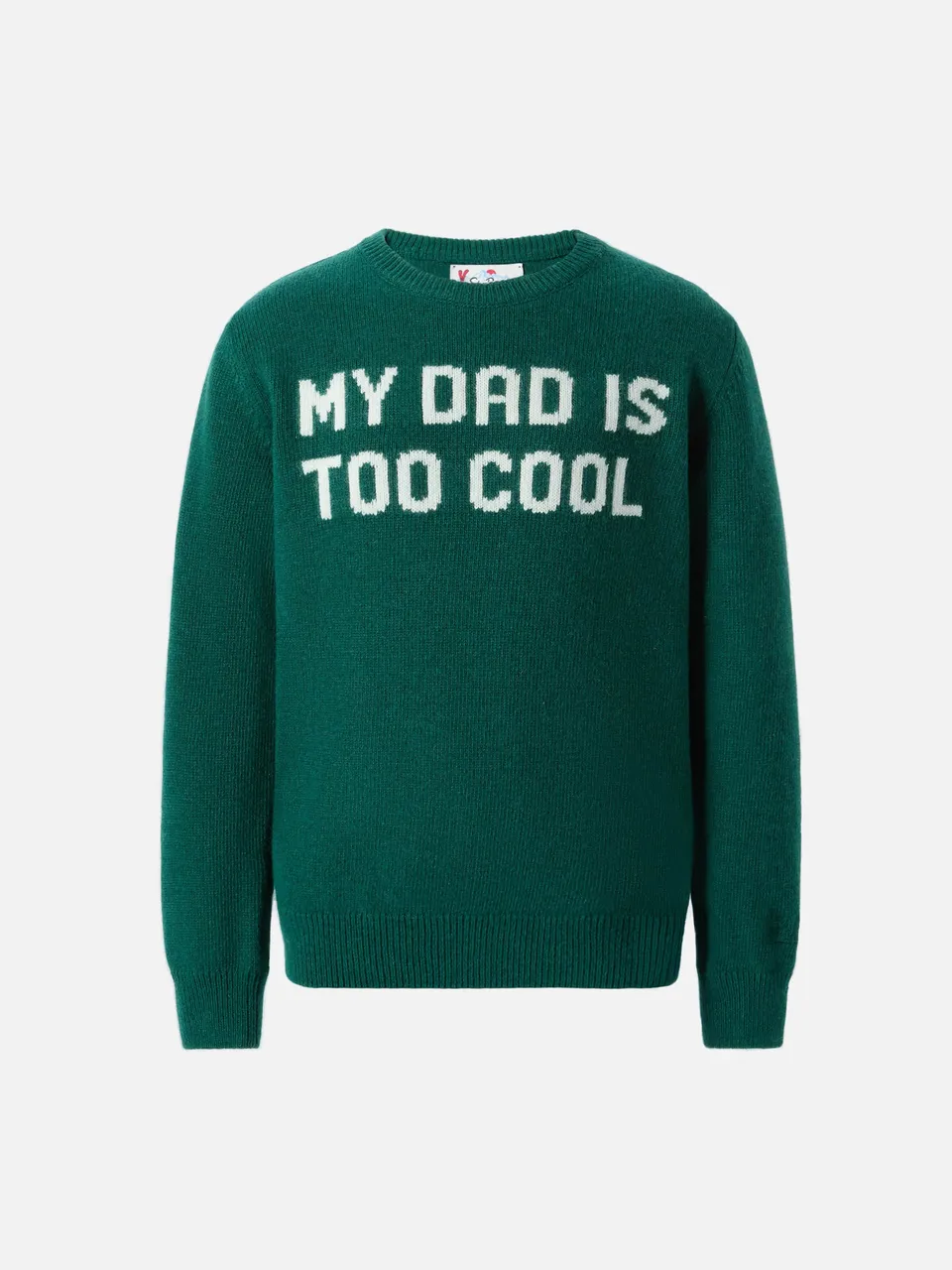 mc2-saint-barth-maglione-douglas-girocollo-jacquard-my-dad-is-too-cool-verde image 1