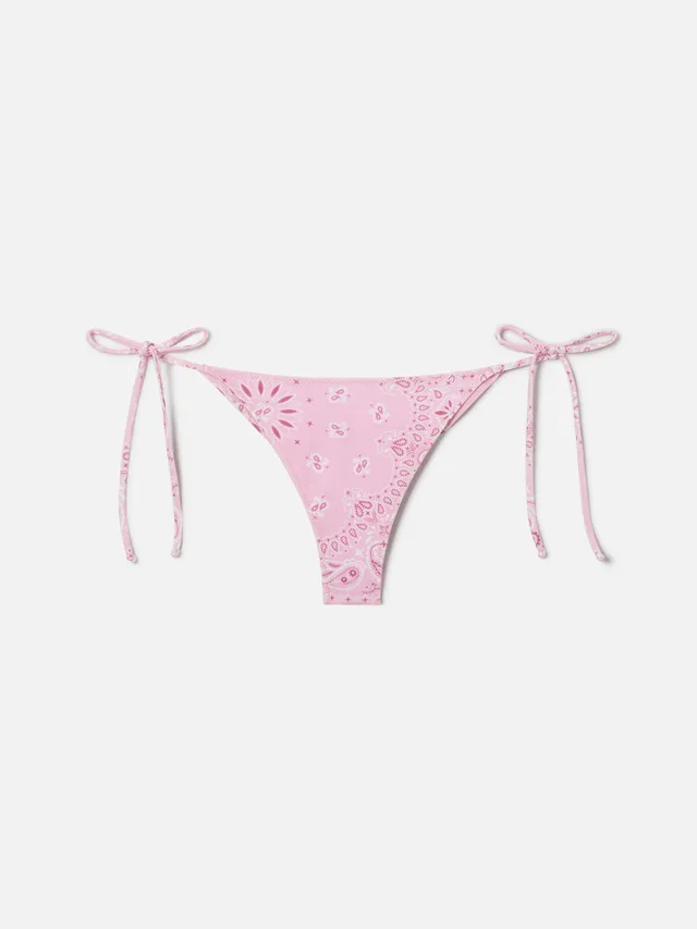 mc2-saint-barth-marielle-slip-mare-brasiliana-donna-rosa-bandana image 1
