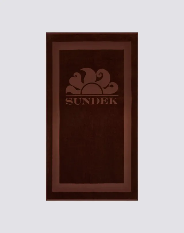 sundek-telo-mare-spugna-jacquard-con-logo-e-cornice-emboss-2 image 1
