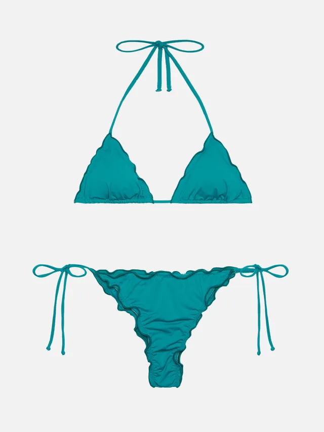 mc2-saint-barth-sagittarius-miami-bikini-triangolo-classico-teal image 1