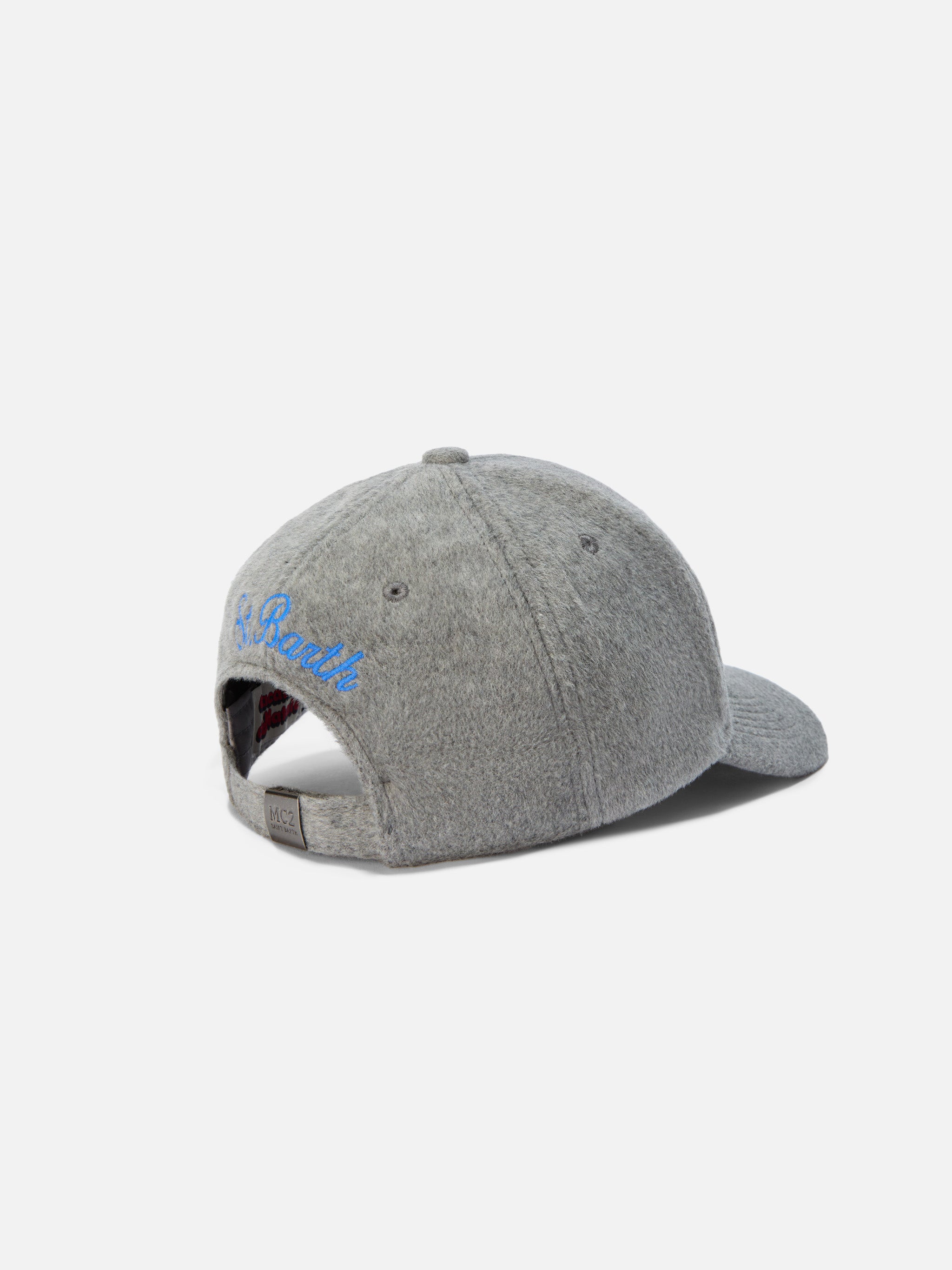 mc2-saint-barth-cappello-baseball-wool-vacanze-di-natale-special-edition-grigio image 3