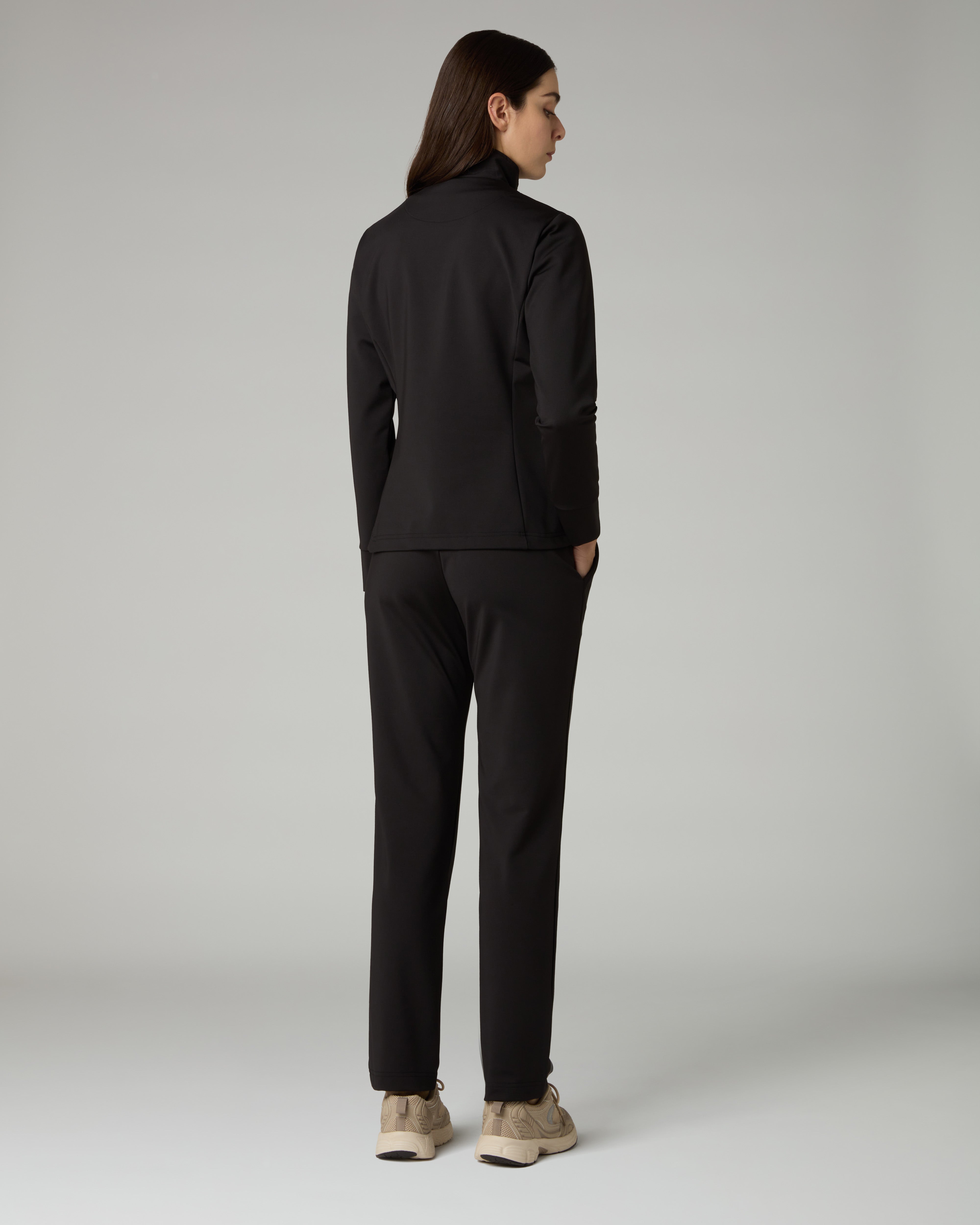 australian-essential-tracksuit-in-tessuto-silky-touch-nero-made-in-italy image 2