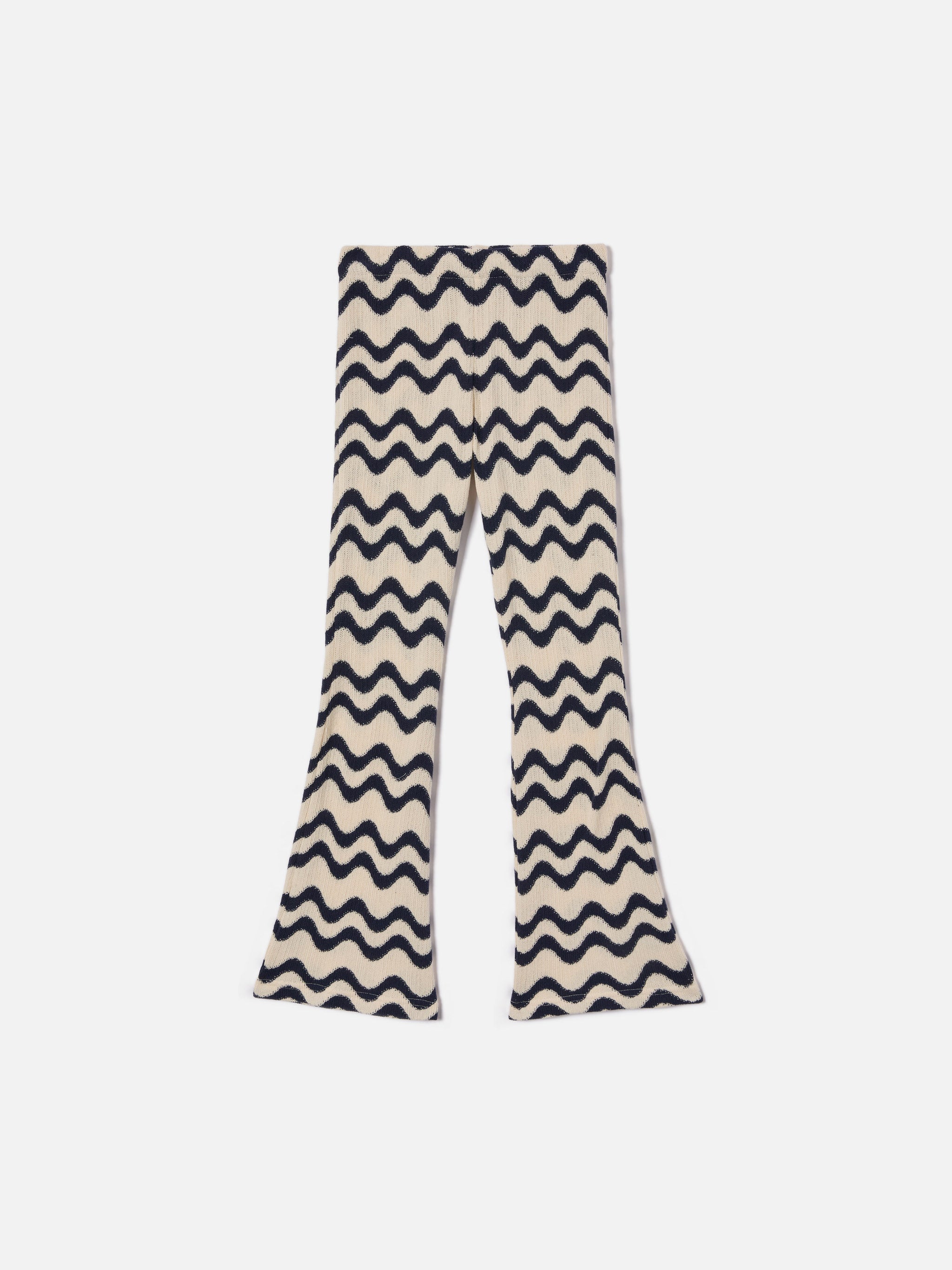 mc2-saint-barth-pantalone-gwenda-jr-in-maglia-raschel-misto-cotone-blu-e-avorio- image 1