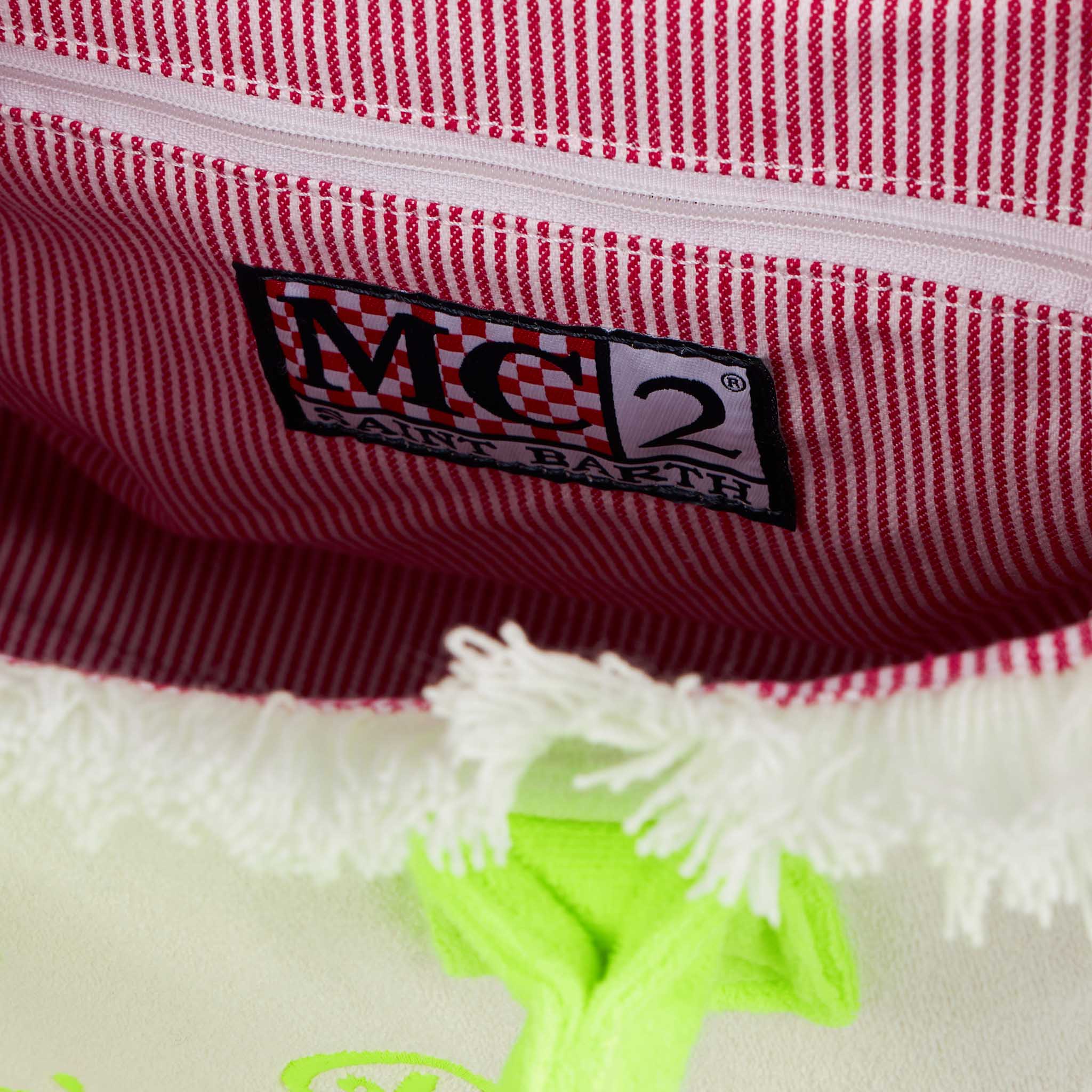 mc2-saint-barth-colette-borsa-a-mano-bianca-in-spugna-30x22x15-cm image 4