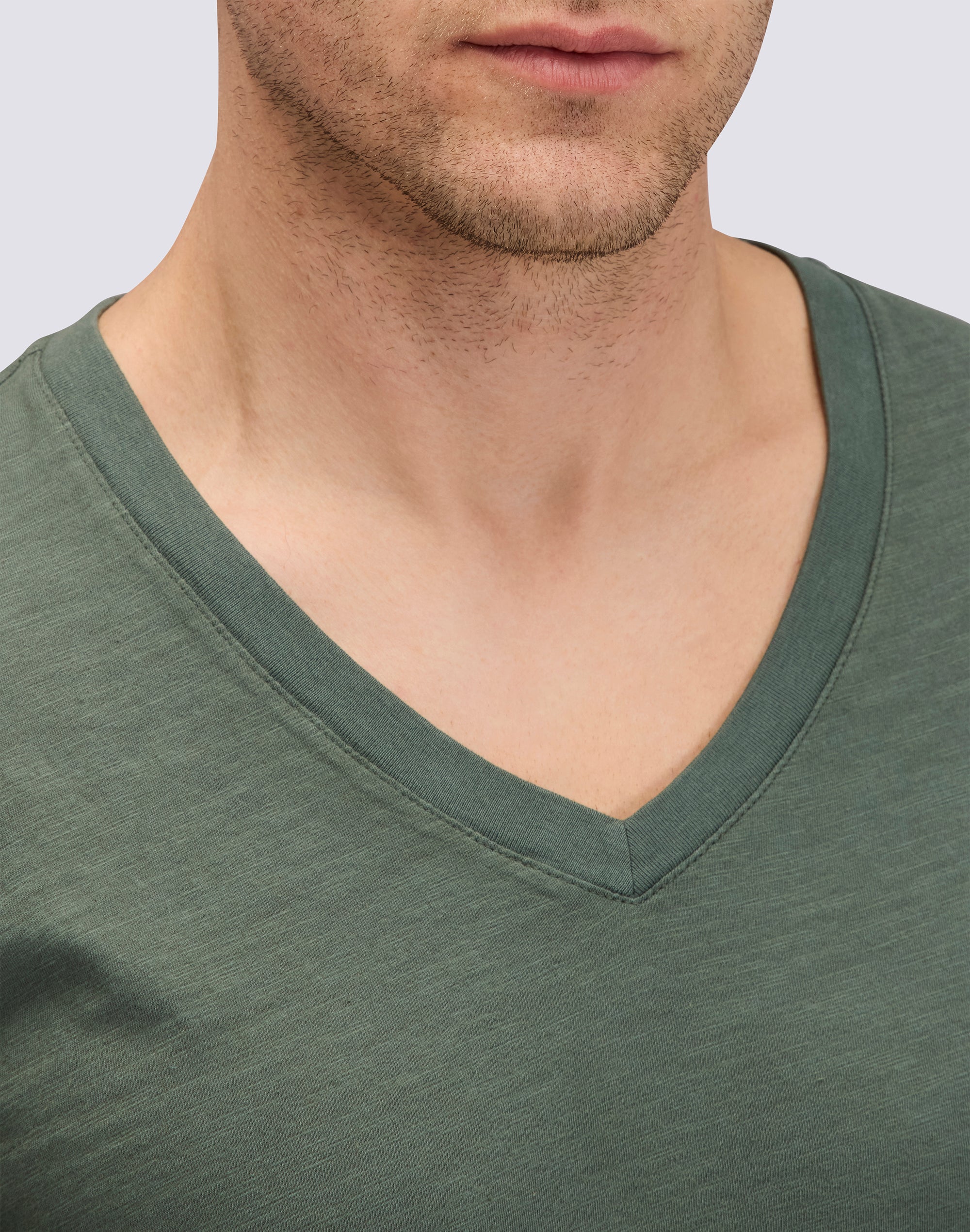 sundek-m630tejy1tc-t-shirt-uomo-tinto-capo-scollo-a-v-mezza-manica image 4