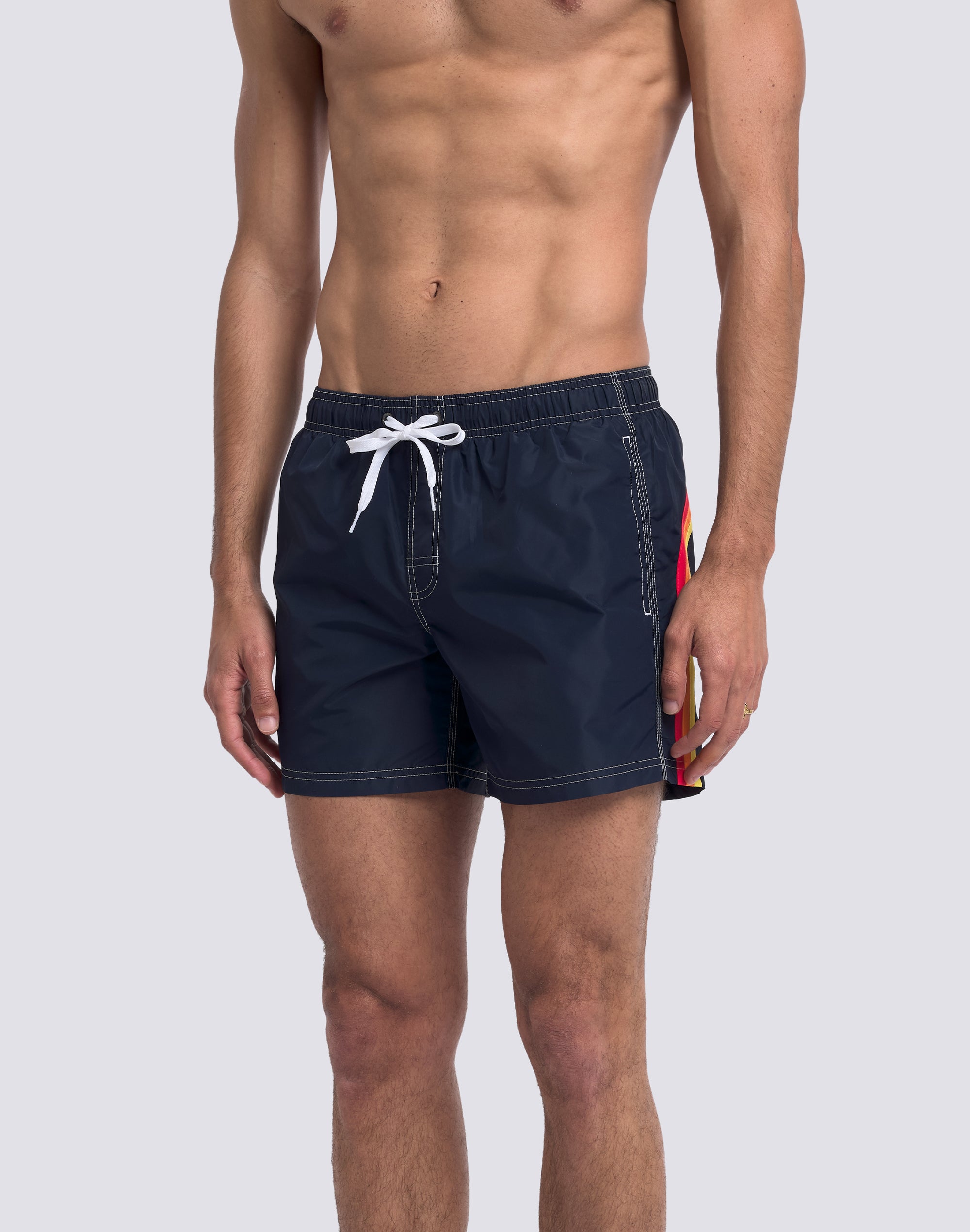 sundek-iconic-taffeta-costume-mare-uomo-corto-vita-elasticata-3 image 4