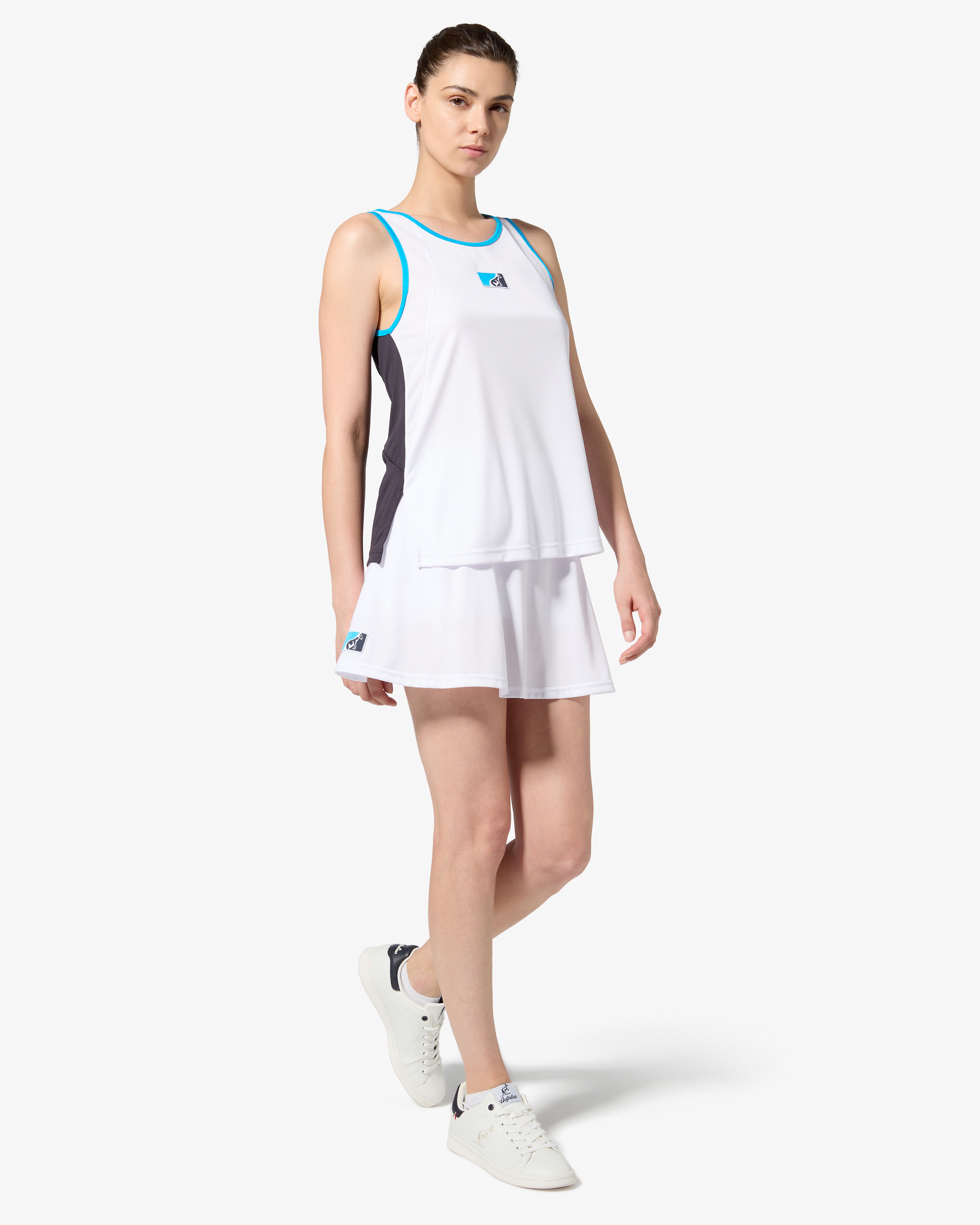australian-league-gonna-tennis-bianca-con-elastico-personalizzato image 2