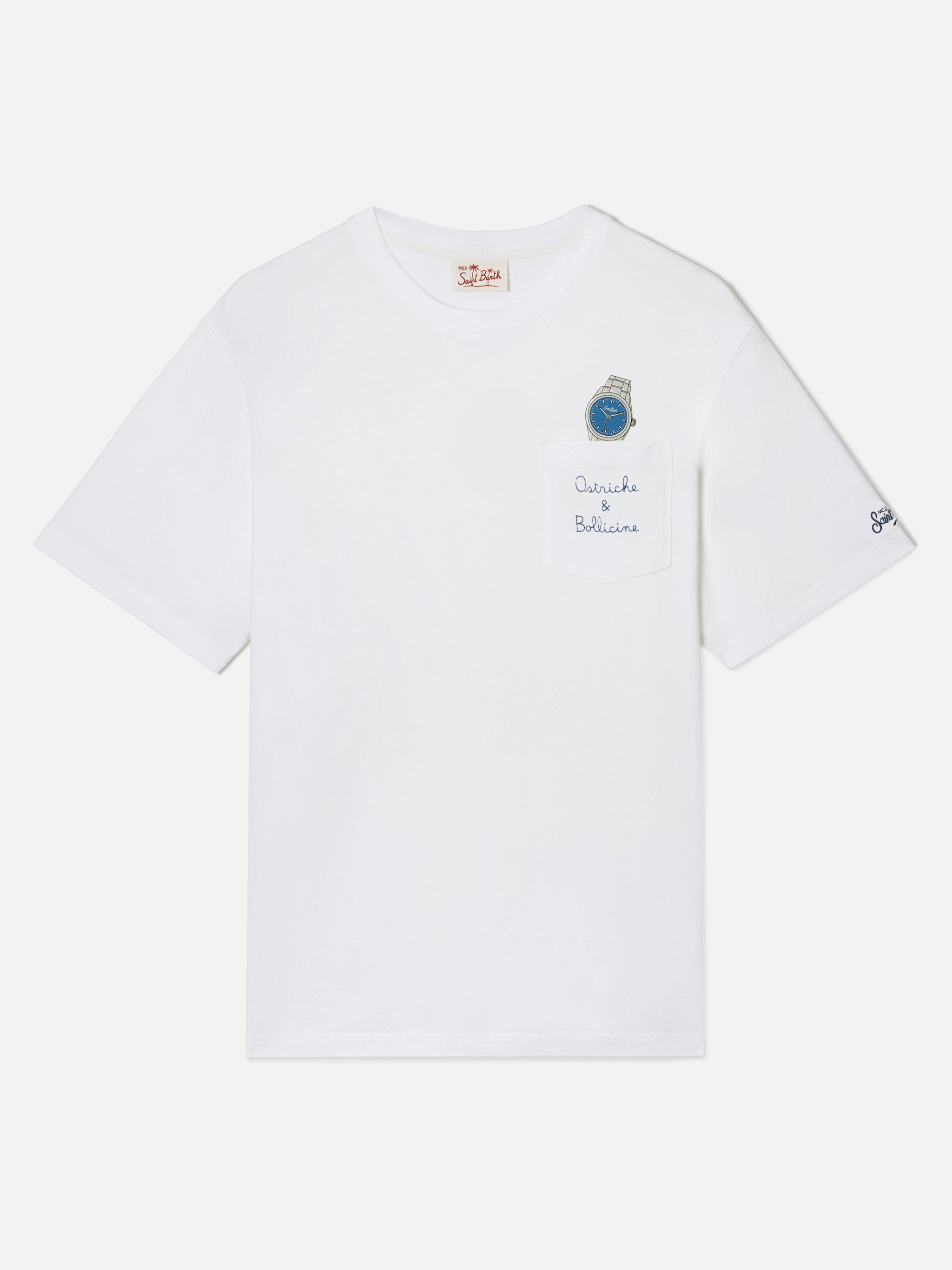 mc2-saint-barth-t-shirt-austin-bianca-in-puro-cotone-con-taschino-orologio-e-ric image 5