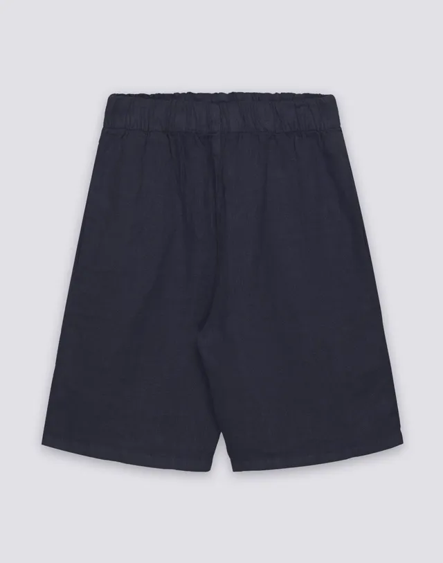 sundek-walkshort-bambino-in-lino-tinto-capo-vita-elastica image 1