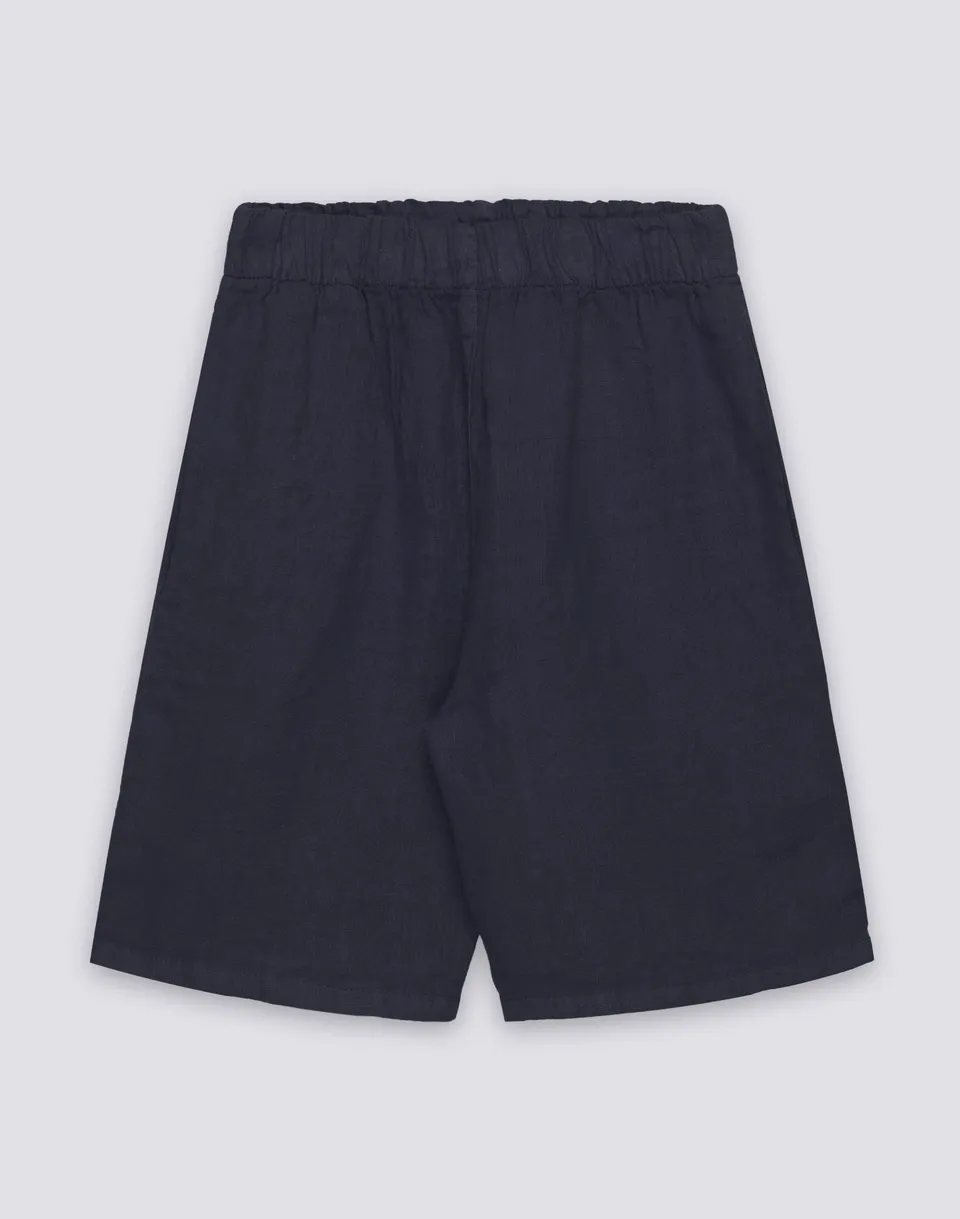 sundek-walkshort-bambino-in-lino-tinto-capo-vita-elastica image 1