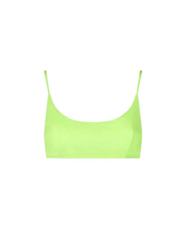 mc2-saint-barth-judy-top-bikini-bralette-donna-giallo-fluo-tinta-unita image 1