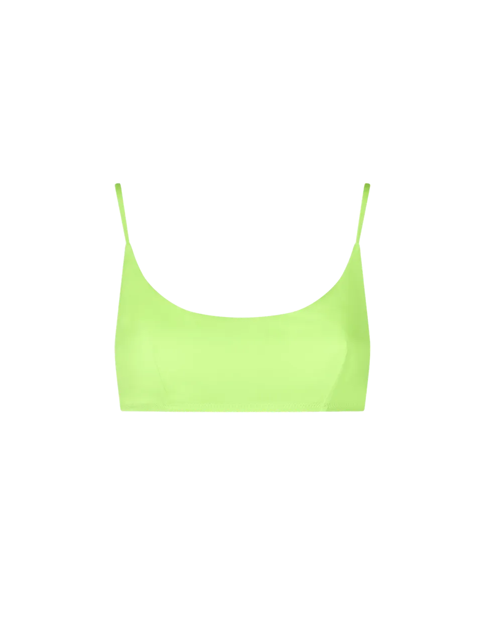 mc2-saint-barth-judy-top-bikini-bralette-donna-giallo-fluo-tinta-unita image 1
