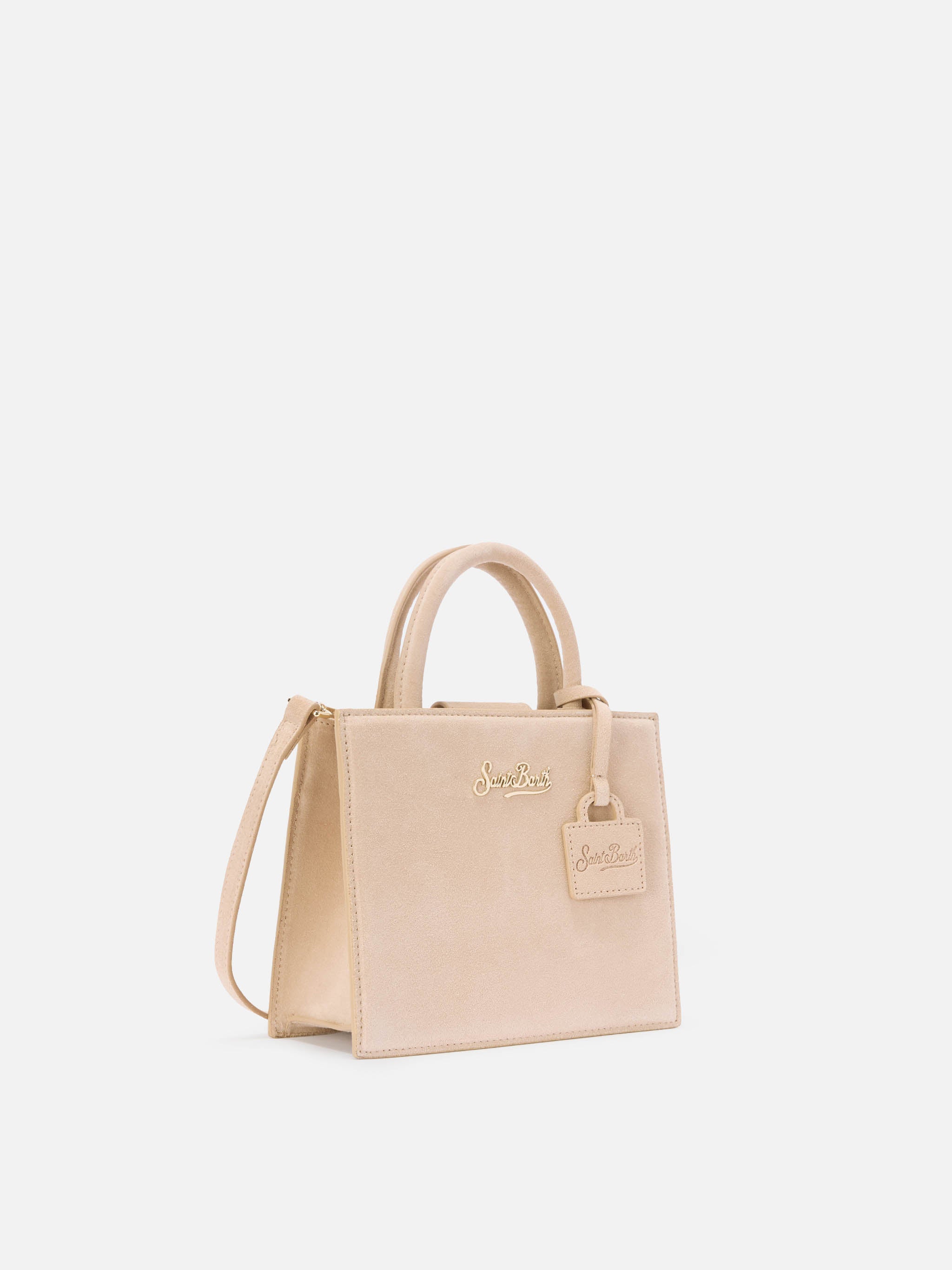 mc2-saint-barth-shop-bag-mini-in-suede-beige-con-tracolla image 3