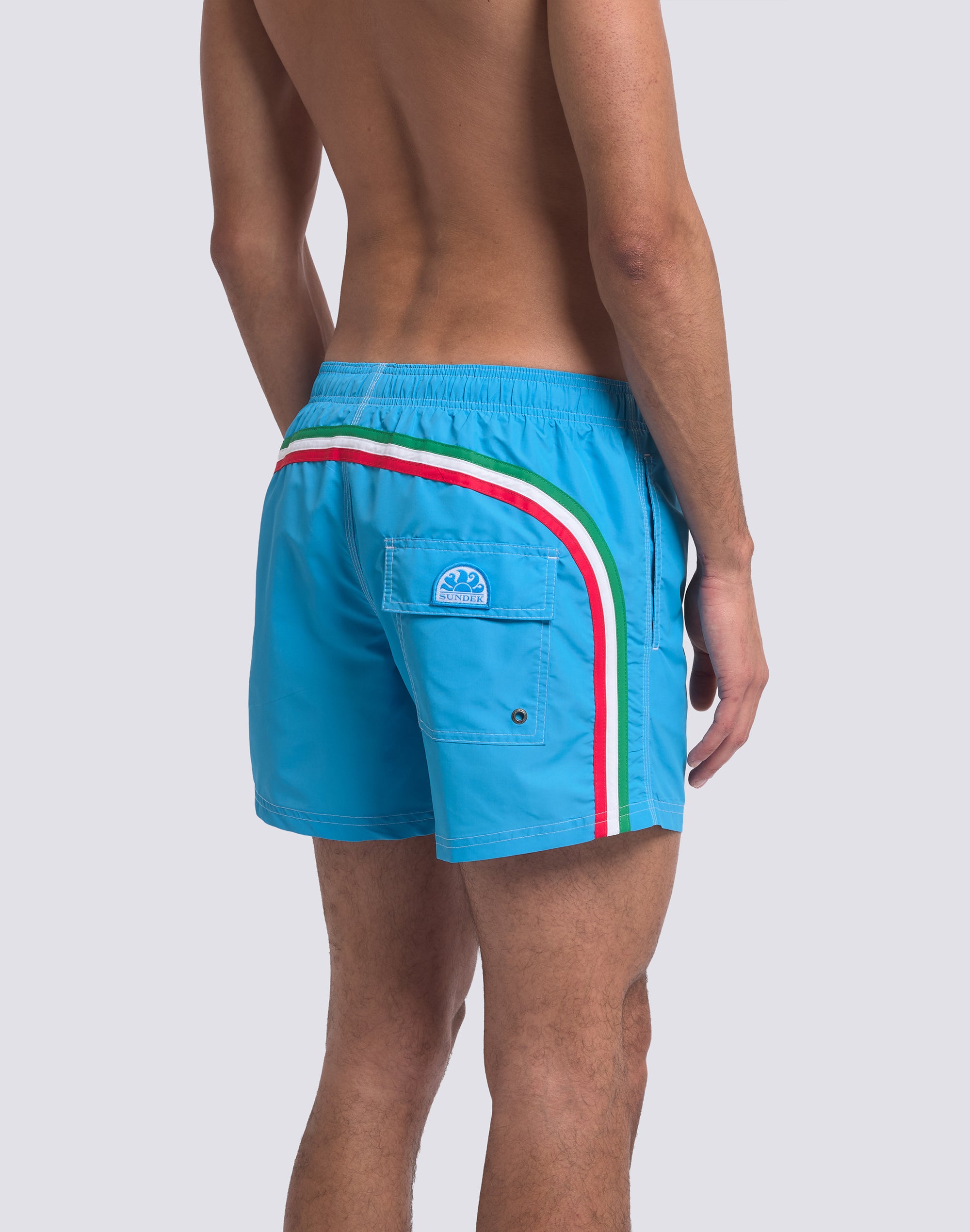 sundek-costume-da-bagno-corto-uomo-vita-elasticata-iconic-taffeta image 5