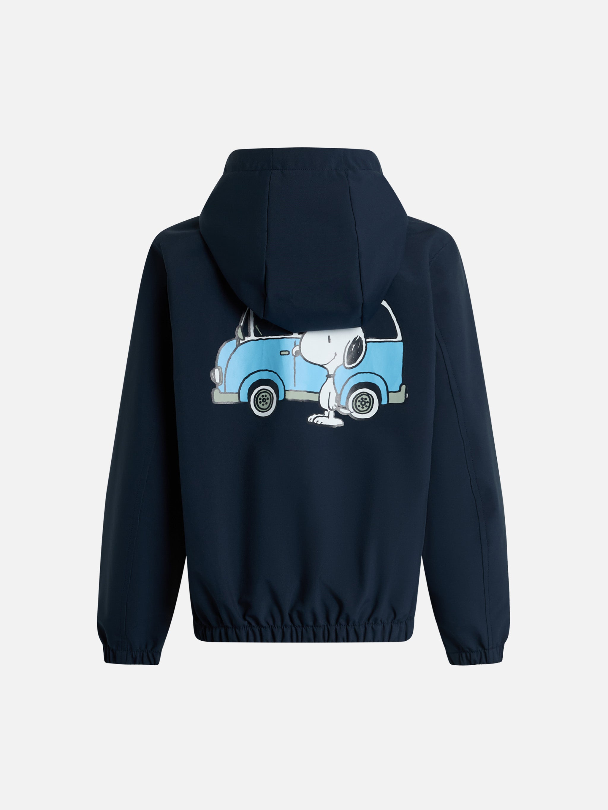 mc2-saint-barth-kauris-jr-giacca-a-vento-bambino-snoopy-peanuts-blu-navy image 1