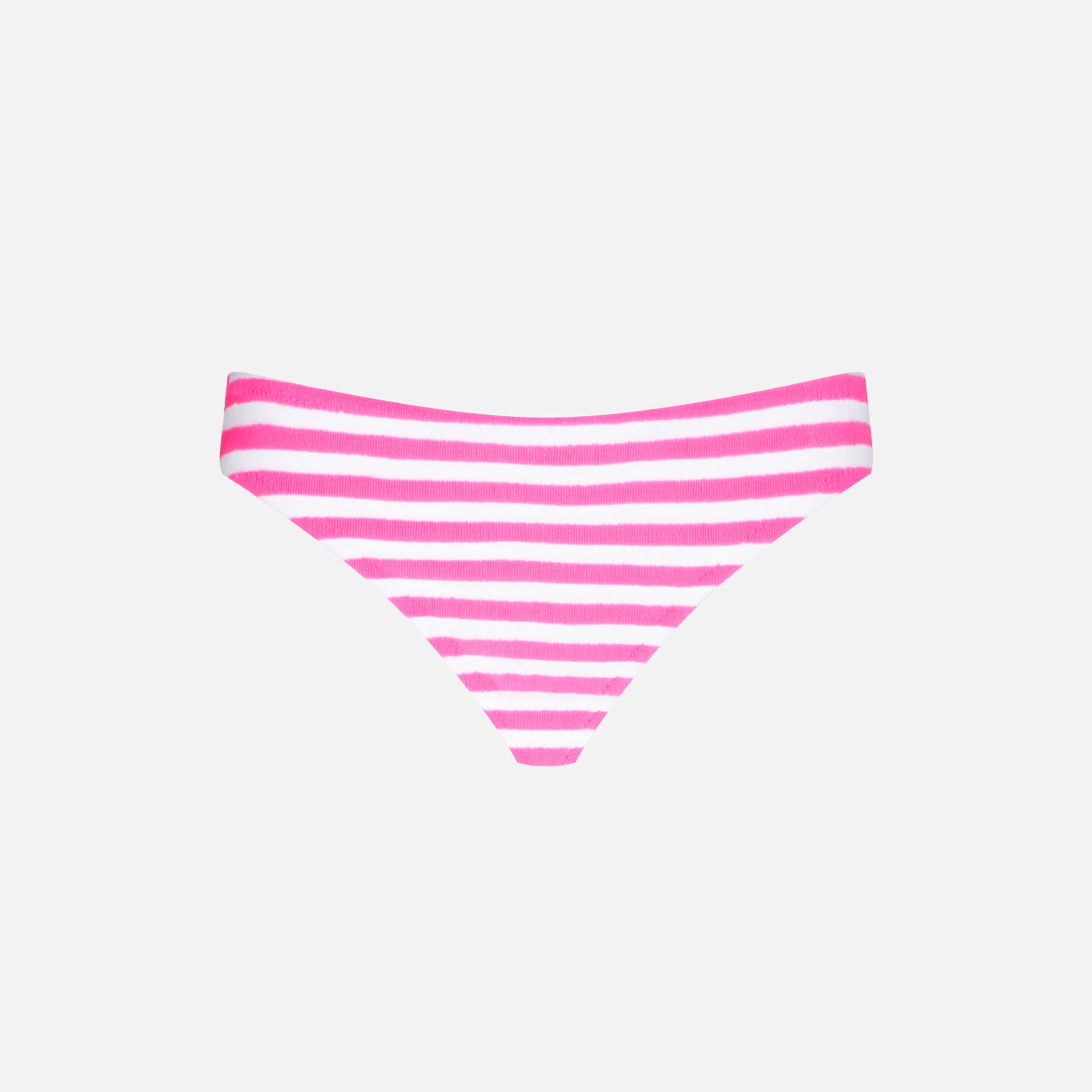 mc2-saint-barth-slip-mare-bambina-righe-rosa-bianche-con-fiocco-bluette image 2