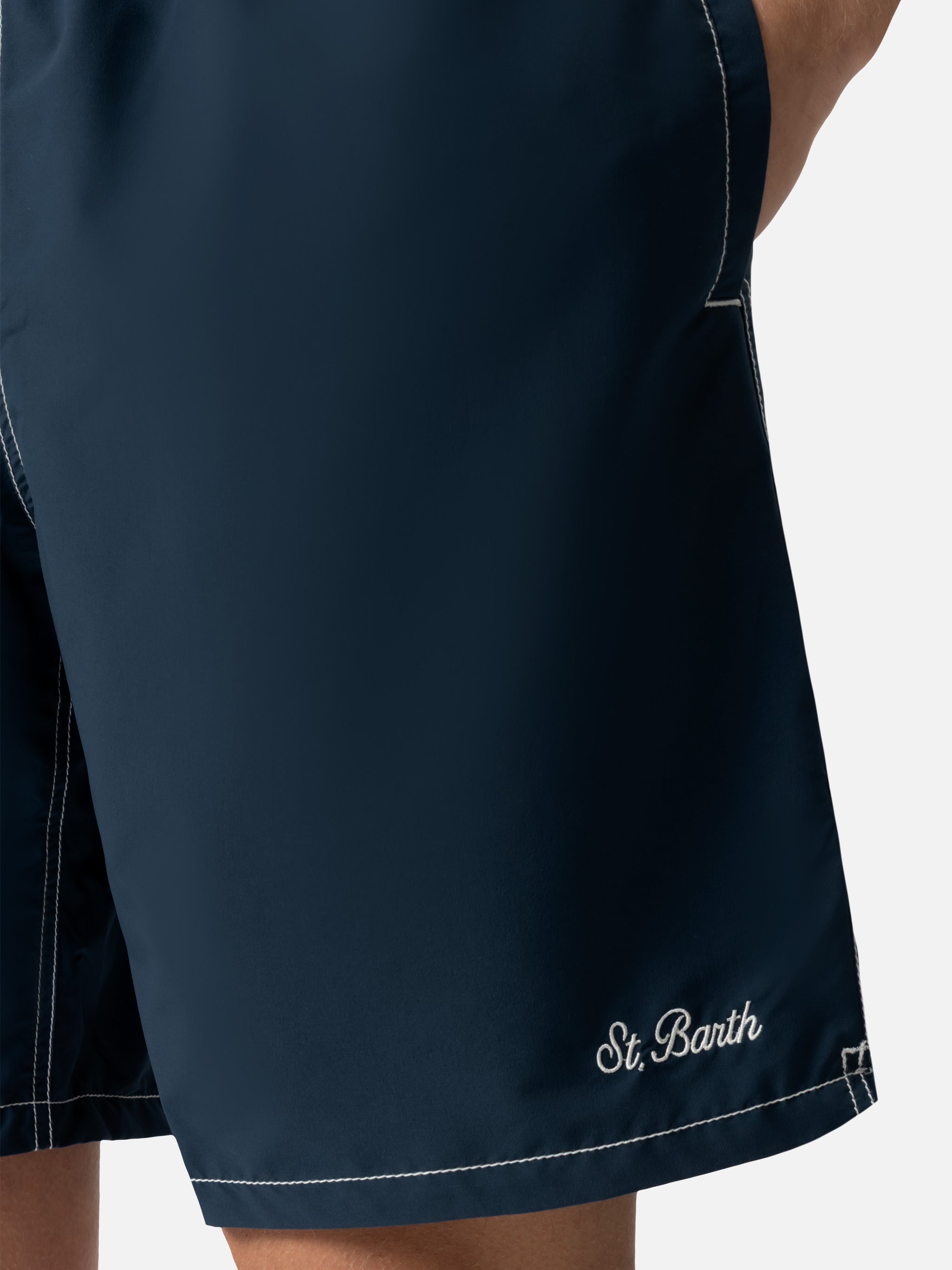 mc2-saint-barth-costume-mare-patmos-long-uomo-blu-navy image 4