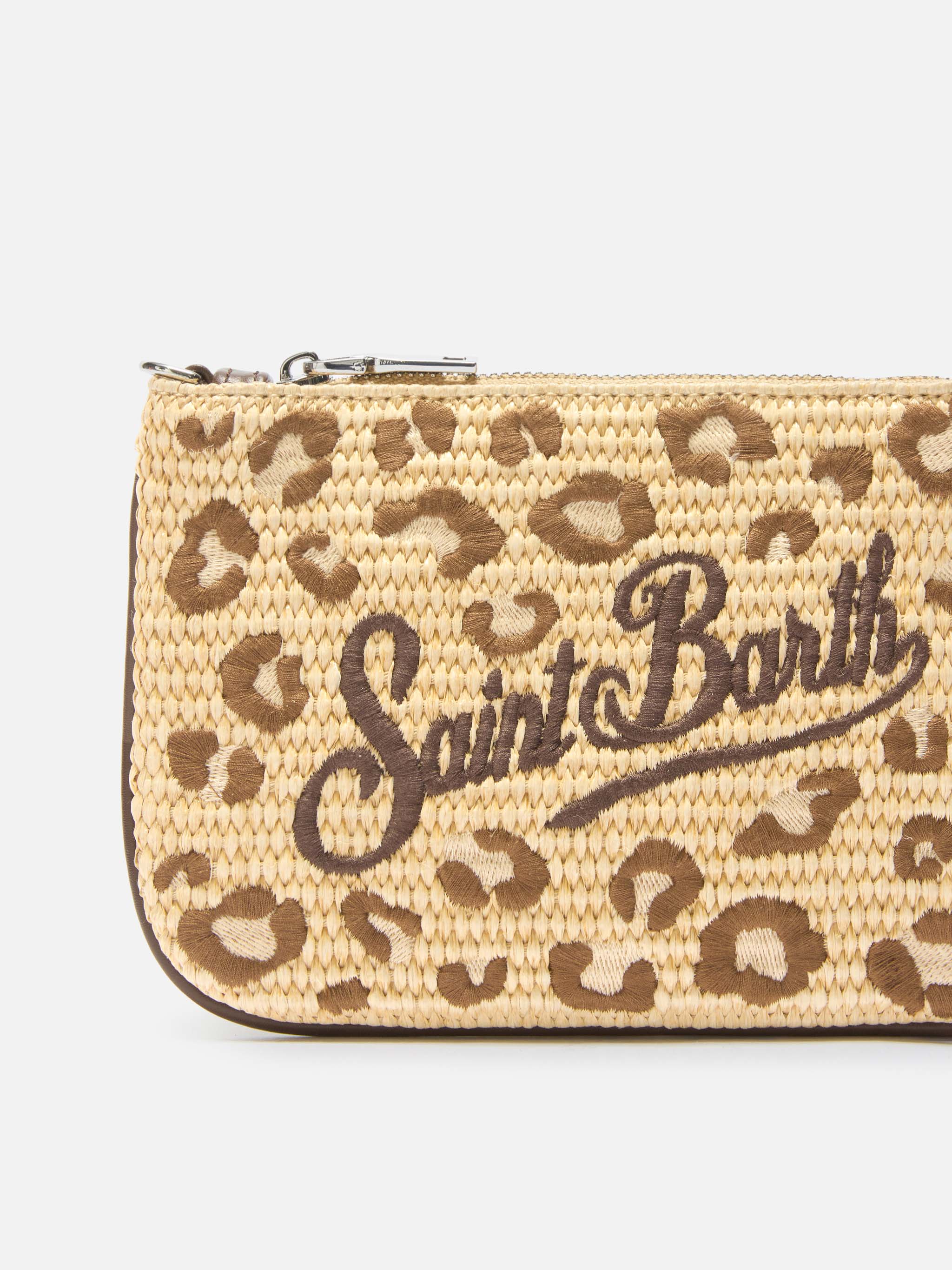 mc2-saint-barth-mini-parisienne-pouch-leopardata-ricamata-con-manico-a-spalla-re image 5
