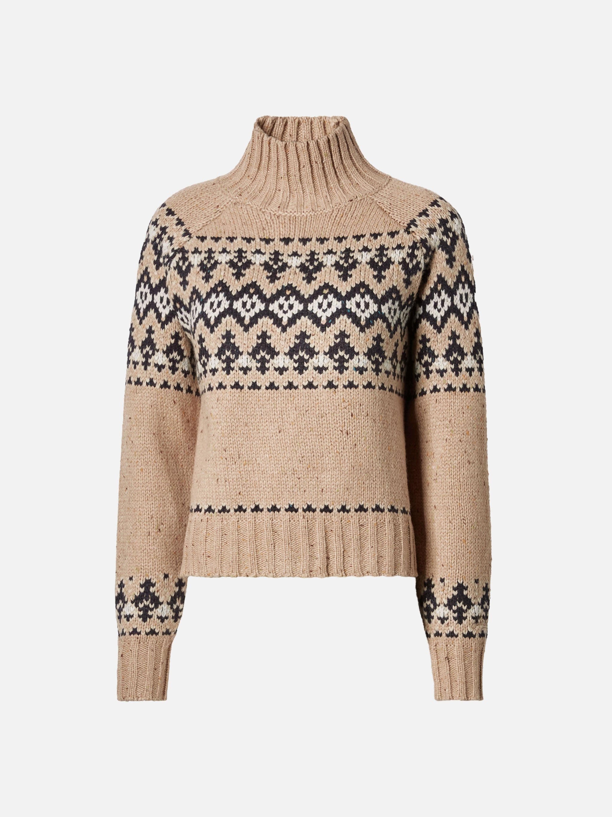 mc2-saint-barth-myra-maglione-donna-donegal-fair-isle-beige image 5