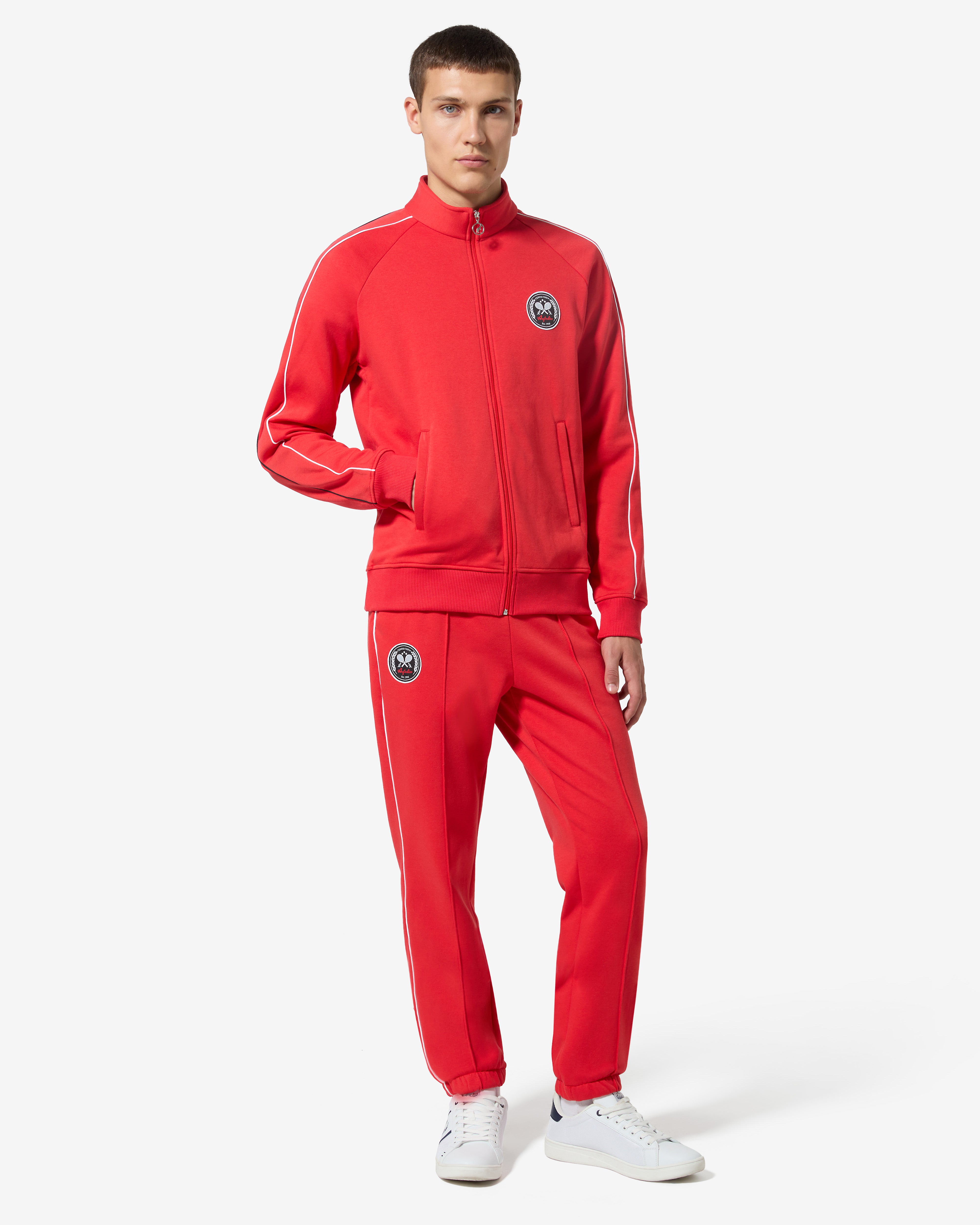 australian-tennis-crew-track-pant-pantalone-rosso-vivo image 2