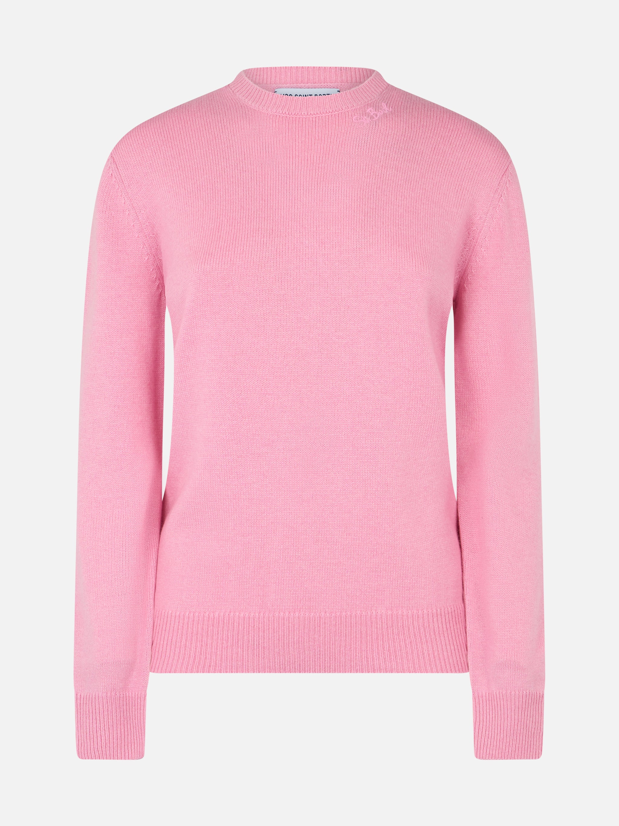 mc2-saint-barth-sorbonne-sorb001b-maglia-donna-misto-cashmere-rosa image 4
