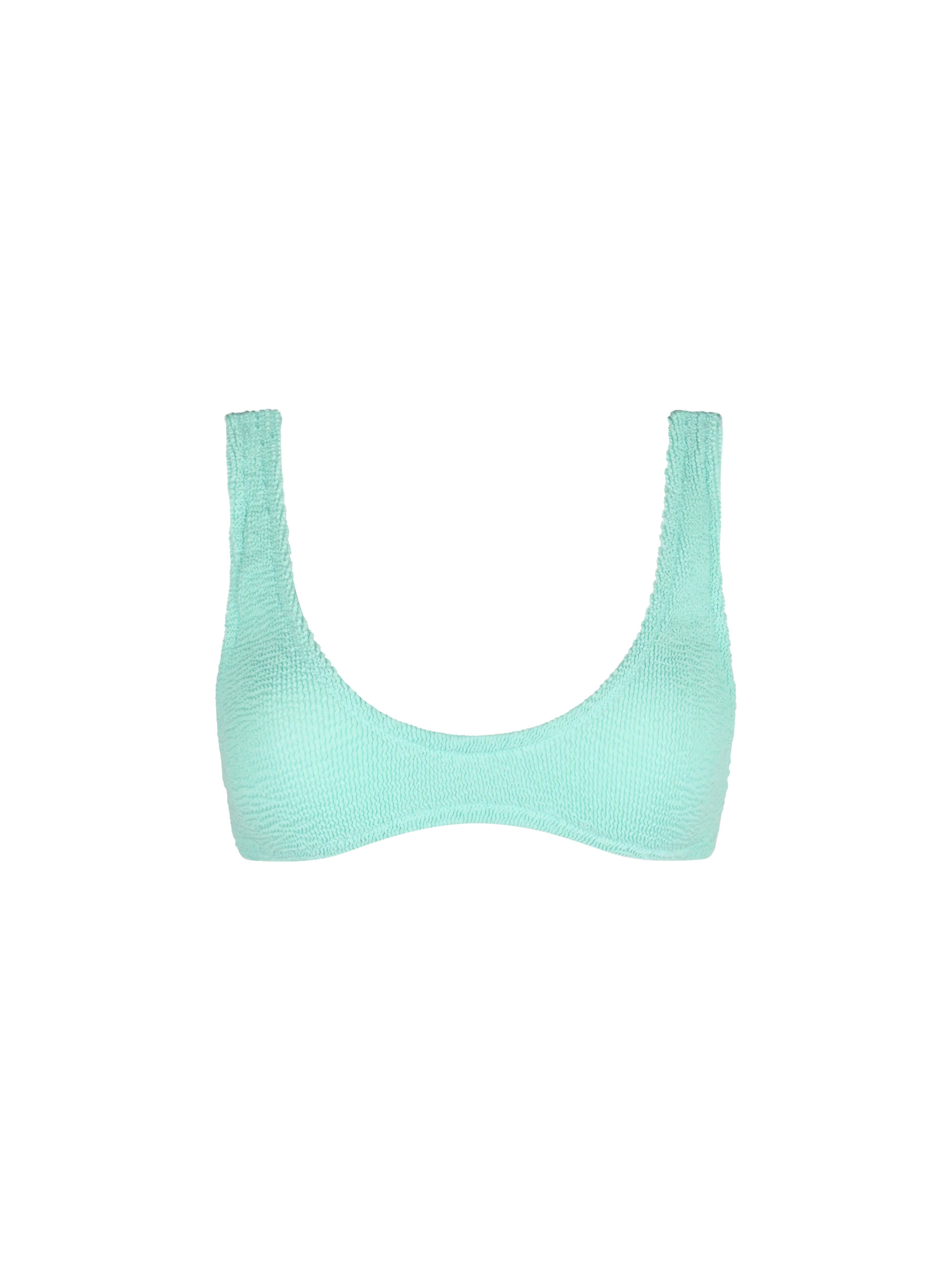 mc2-saint-barth-pamy-top-bikini-bralette-donna-verde-salvia-crinkle-tinta-unita image 1