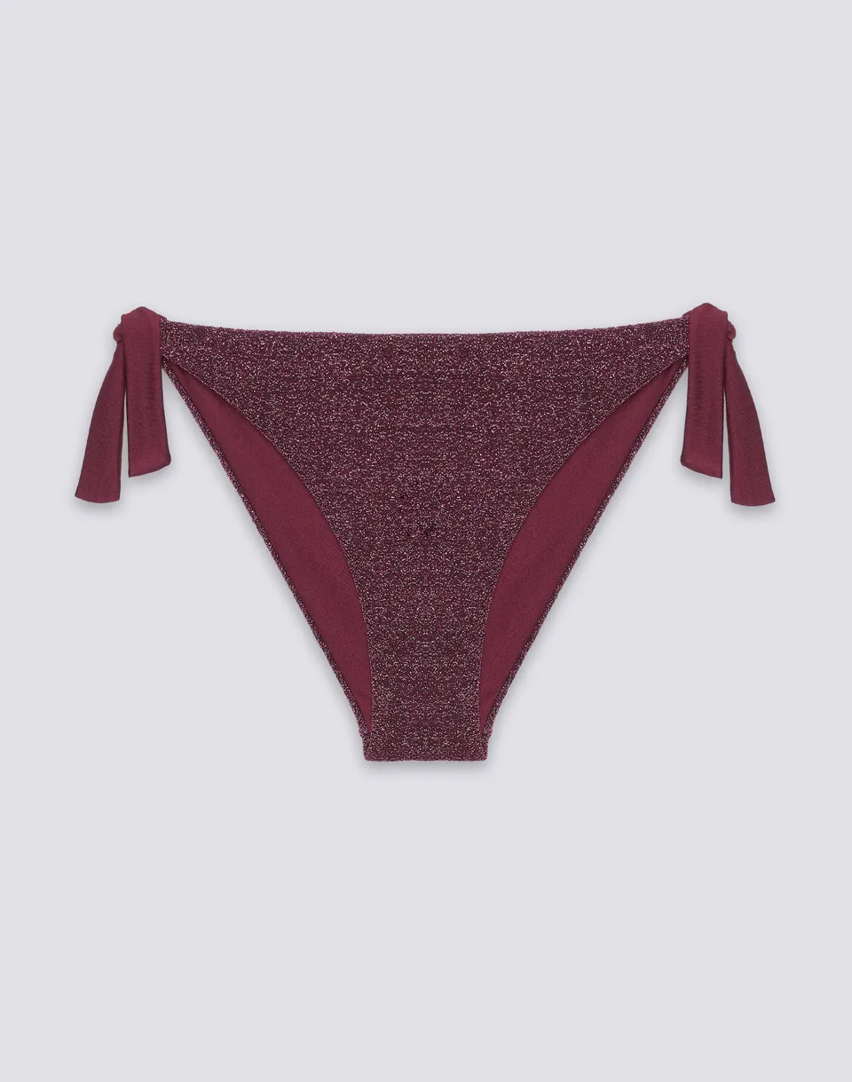 sundek-bea-slip-bikini-donna-con-fianchi-regolabili-in-lurex image 1