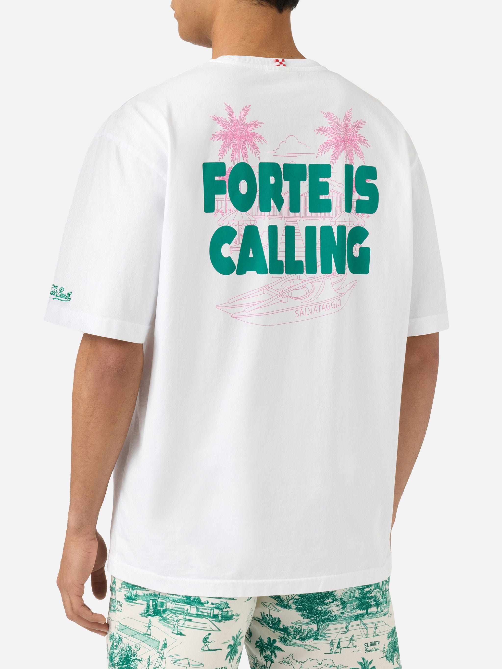 mc2-saint-barth-t-shirt-delmar-da-uomo-in-puro-cotone-bianca-con-stampa-forte-is image 4