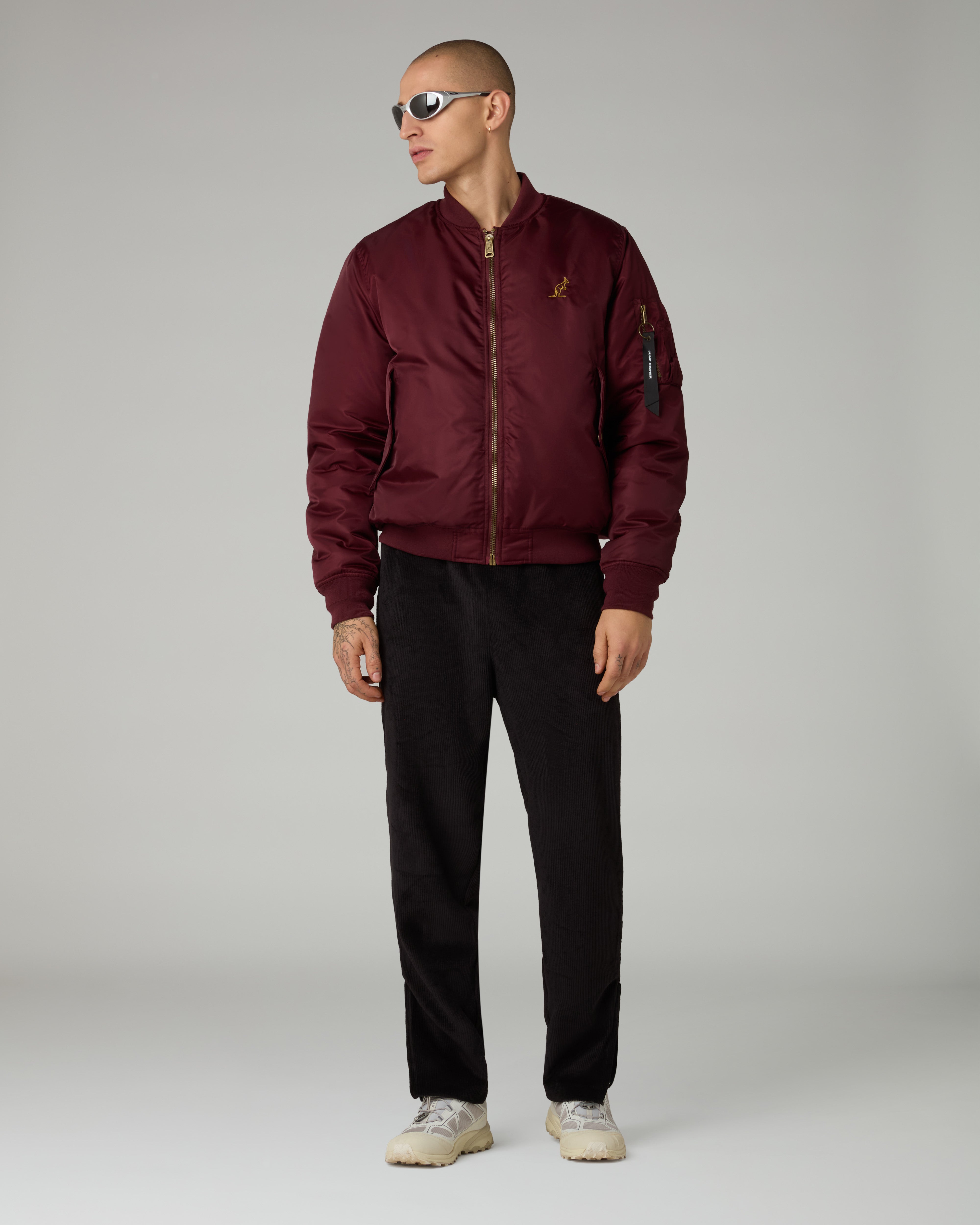 australian-archive-bomber-jacket-giubbotto-in-nylon-twill image 3