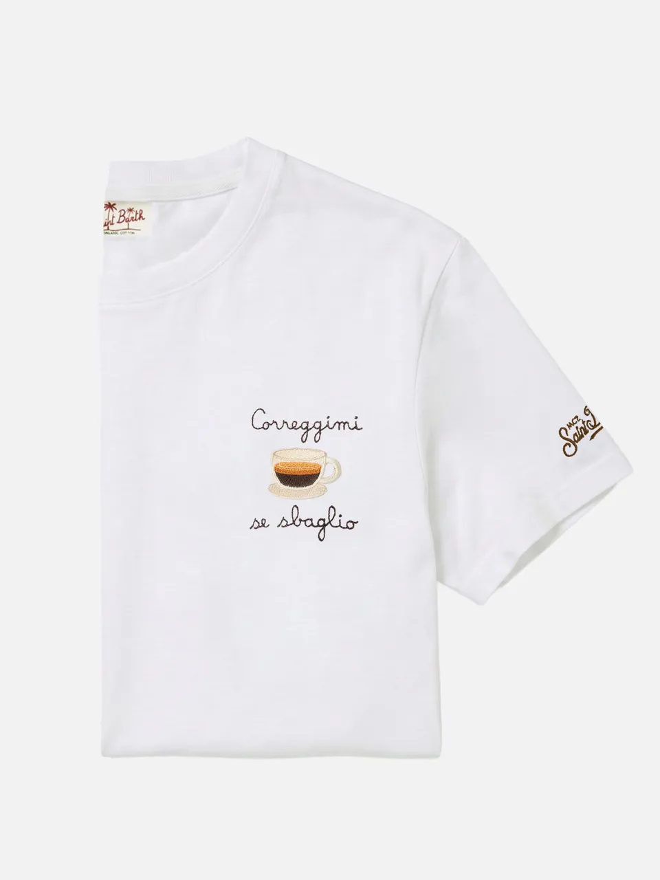 mc2-saint-barth-t-shirt-portofino-panna-ricamo-correggimi-se-sbaglio image 1