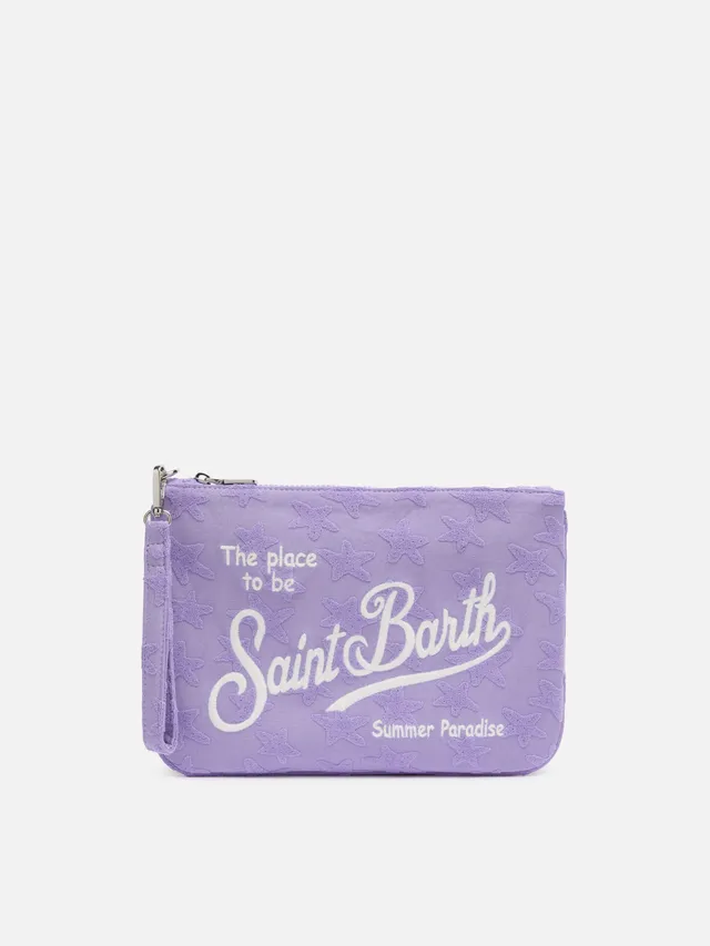 mc2-saint-barth-pochette-parisienne-spugna-lilla-20x28-cm image 1