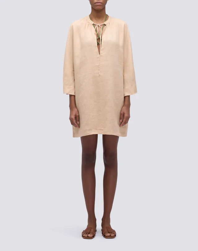 sundek-abito-corto-donna-in-lino-gw882drli500 image 1
