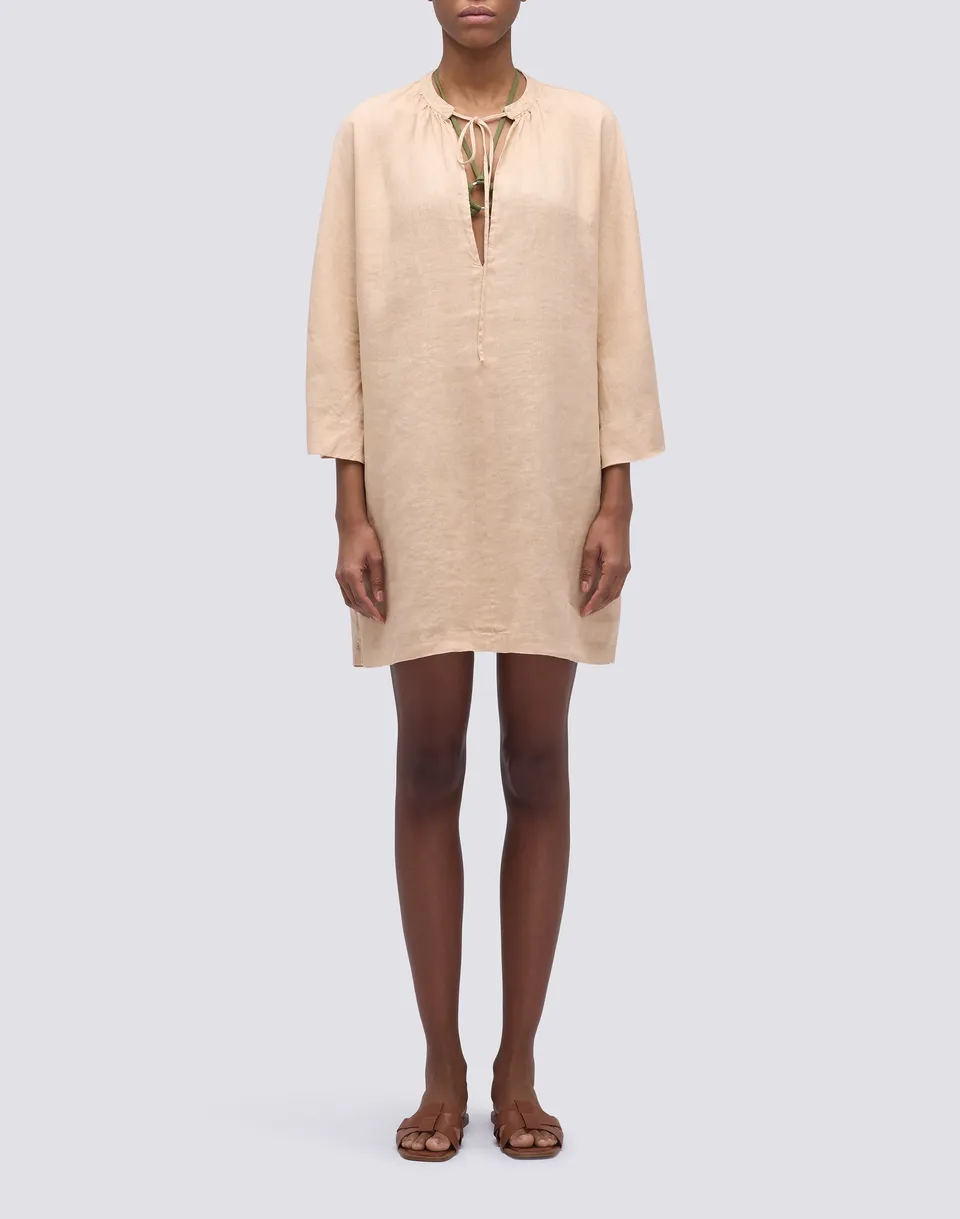 sundek-abito-corto-donna-in-lino-gw882drli500 image 1