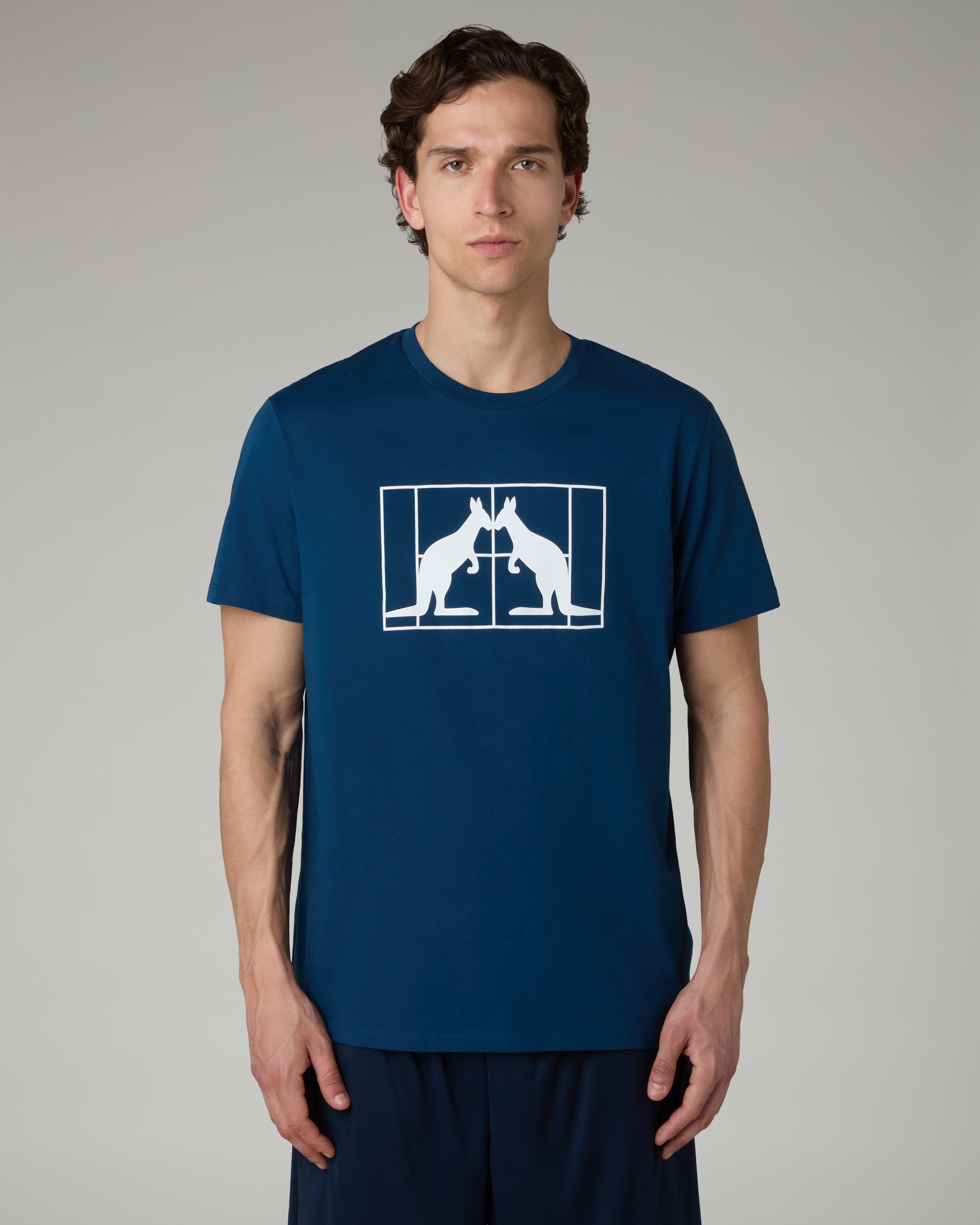 australian-gemini-t-shirt-cotone-eclipse-blue image 1