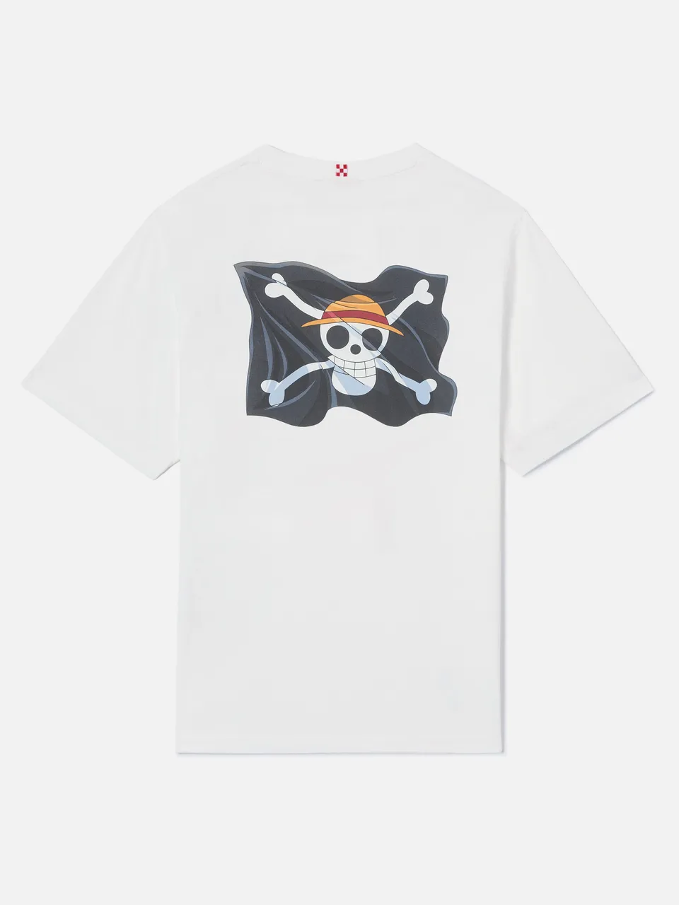 mc2-saint-barth-portland-t-shirt-uomo-bianca-cotone-one-piece-luffy-special-edit image 1