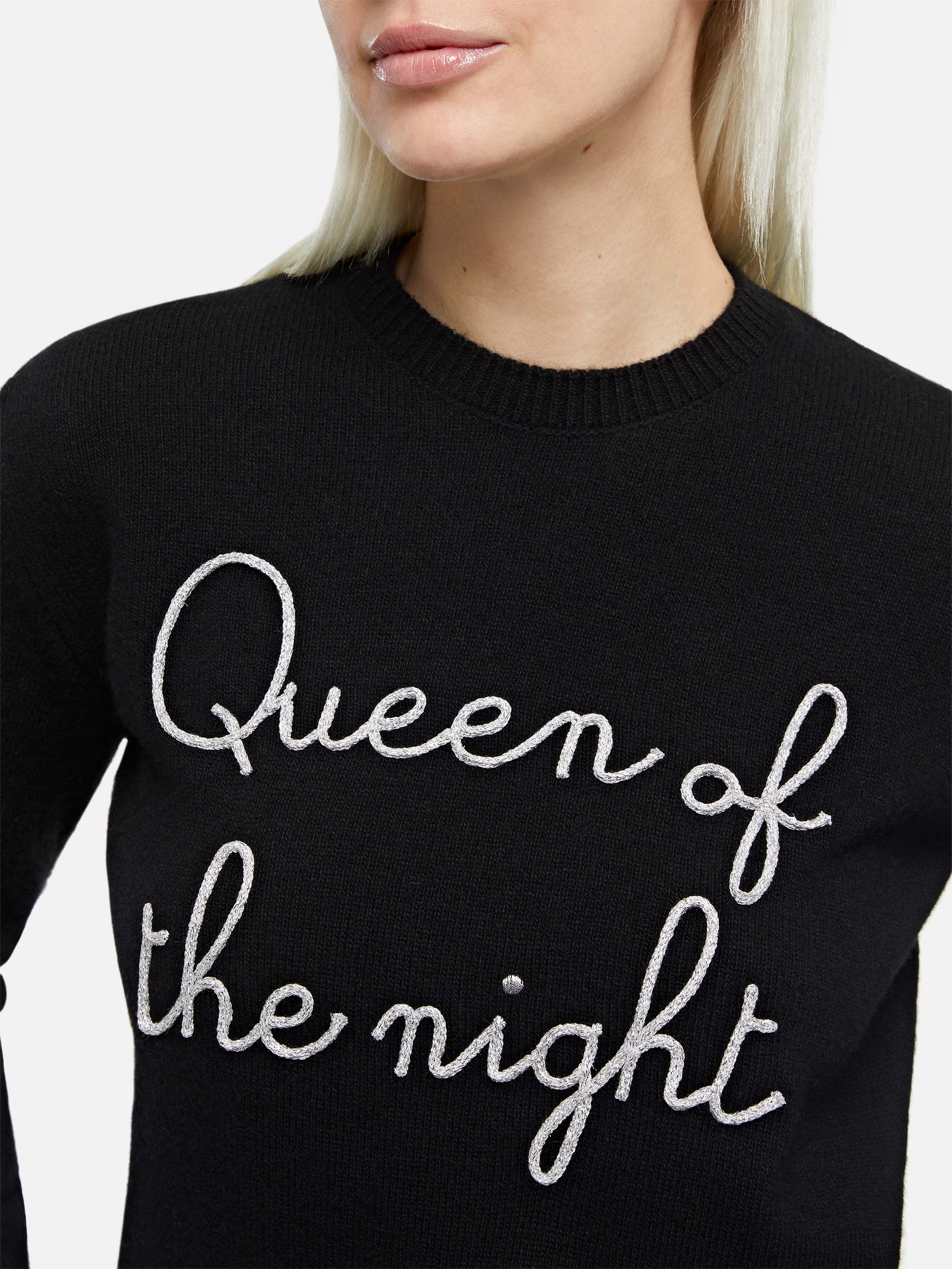 mc2-saint-barth-maglione-new-queen-nero-donna-ricamo-queen-of-the-night image 2