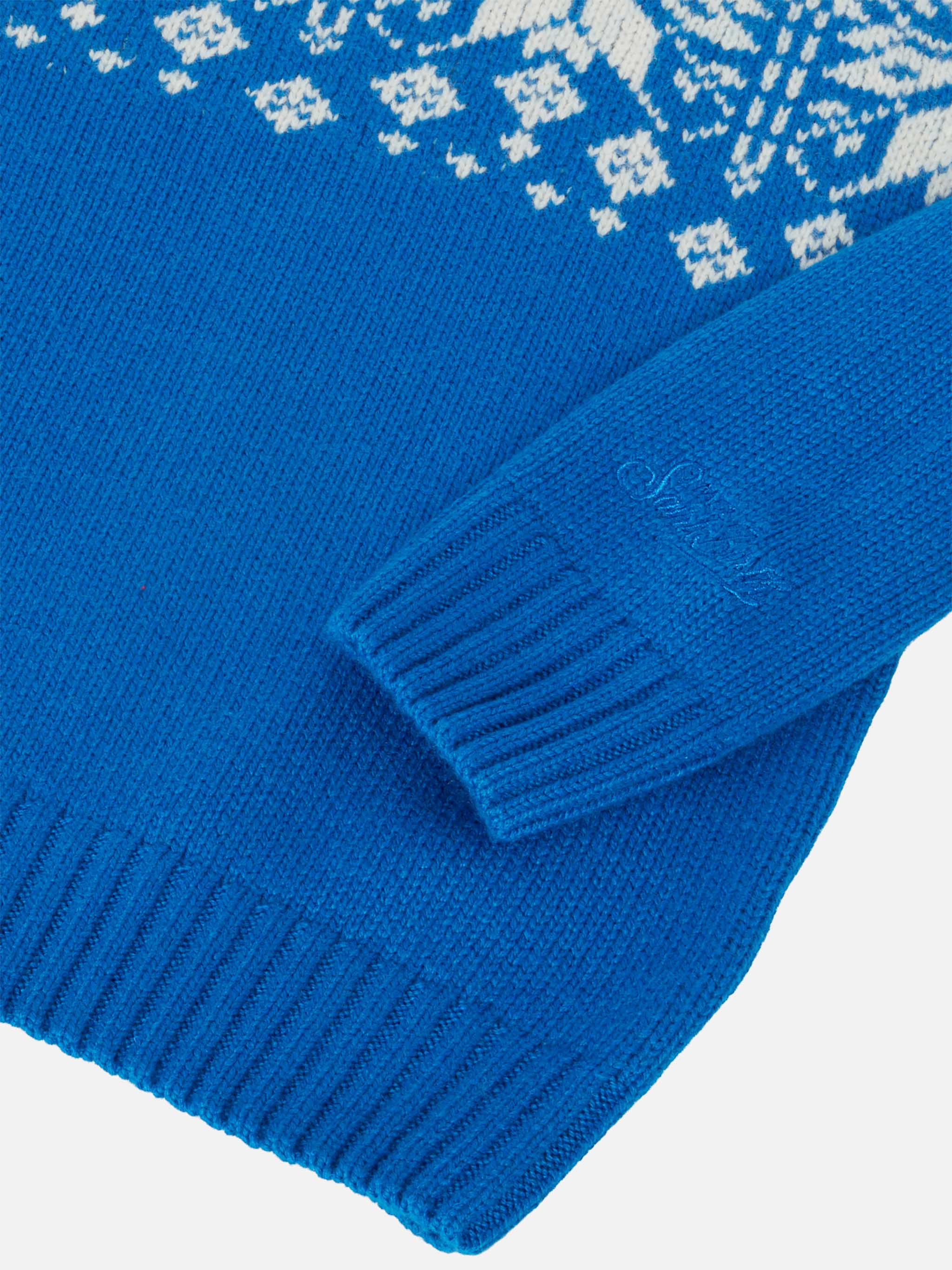 mc2-saint-barth-bombardino-jr-maglione-jacquard-courmayeur-fair-isle-blu image 4