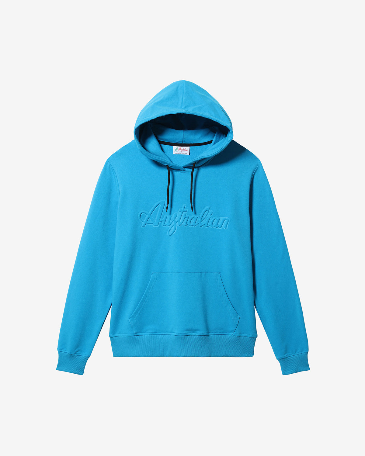australian-dna-hoodie-felpa-cappuccio-uomo-turchese-glossy image 5