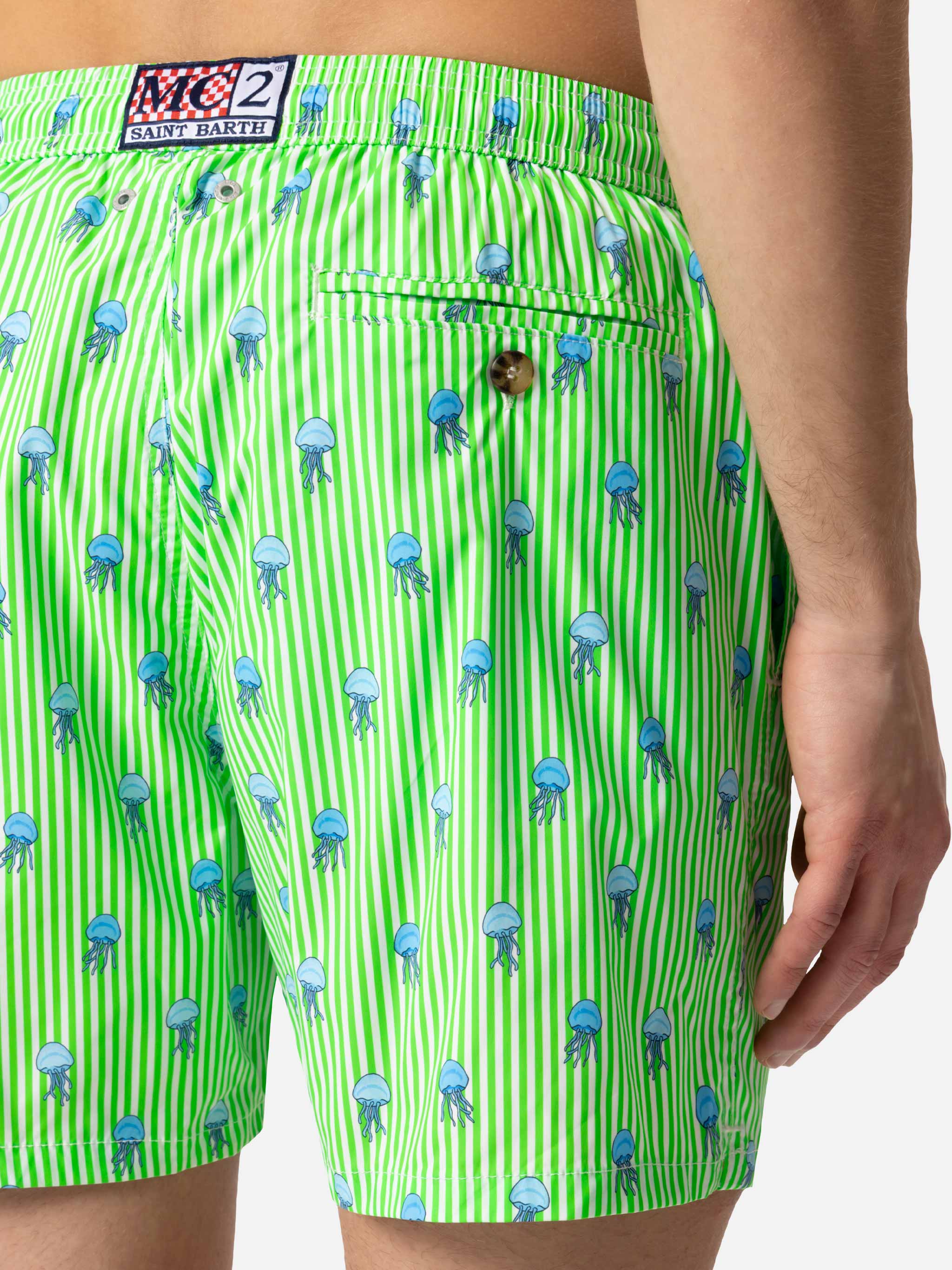 mc2-saint-barth-comfort-light-costume-mare-uomo-verde-fluo-stampa-meduse image 8