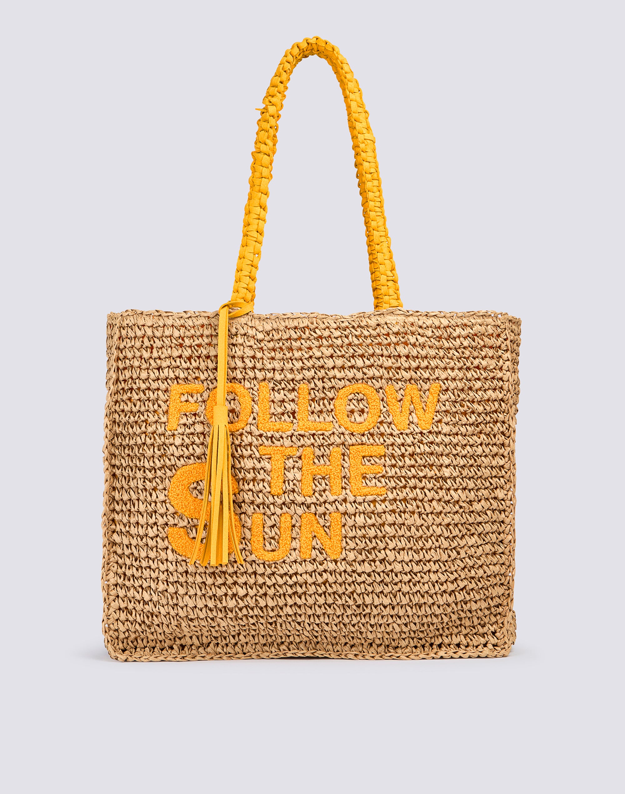 sundek-follow-the-sun-shopping-bag-in-paglia-con-zip image 1