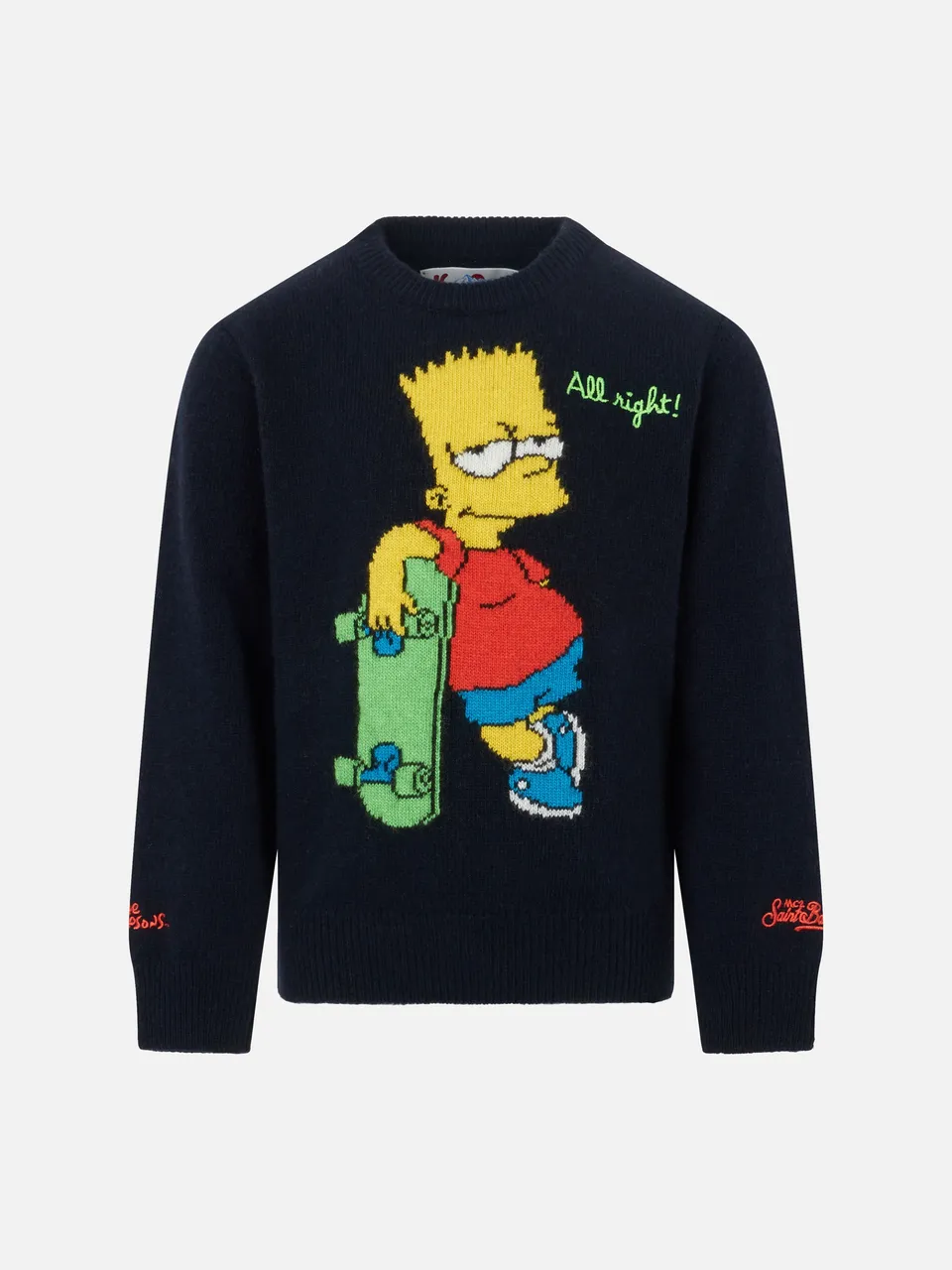 mc2-saint-barth-danya-maglione-bambino-bart-simpson-blu-the-simpson-special-edit image 1