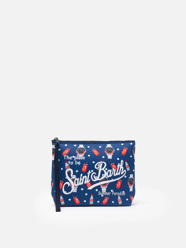 mc2-saint-barth-aline-alin001-pochette-scuba-stampa-orologi-blu-navy image 1