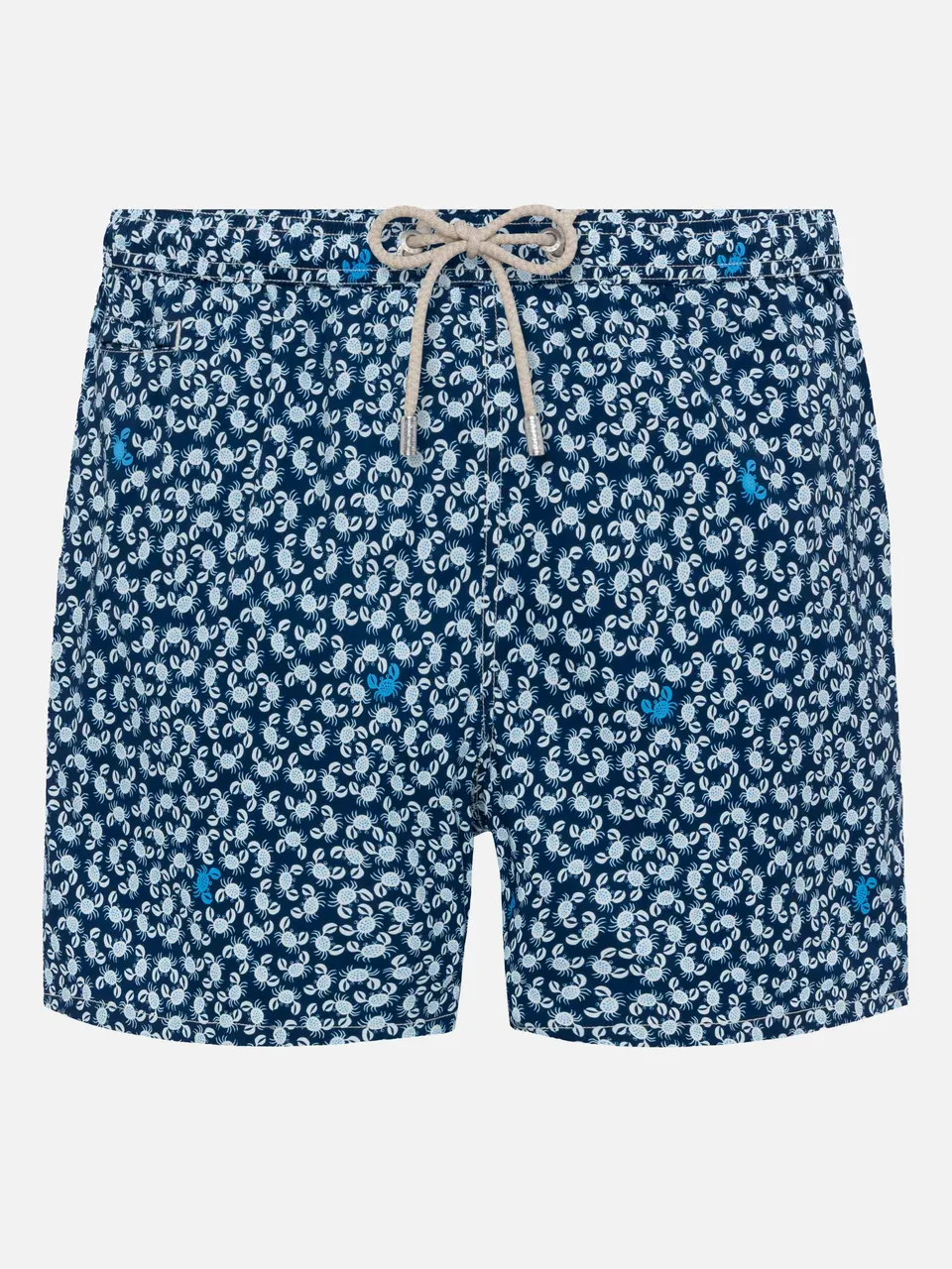 mc2-saint-barth-comfort-light-costume-da-bagno-uomo-con-stampa-granchi-blu-navy image 1