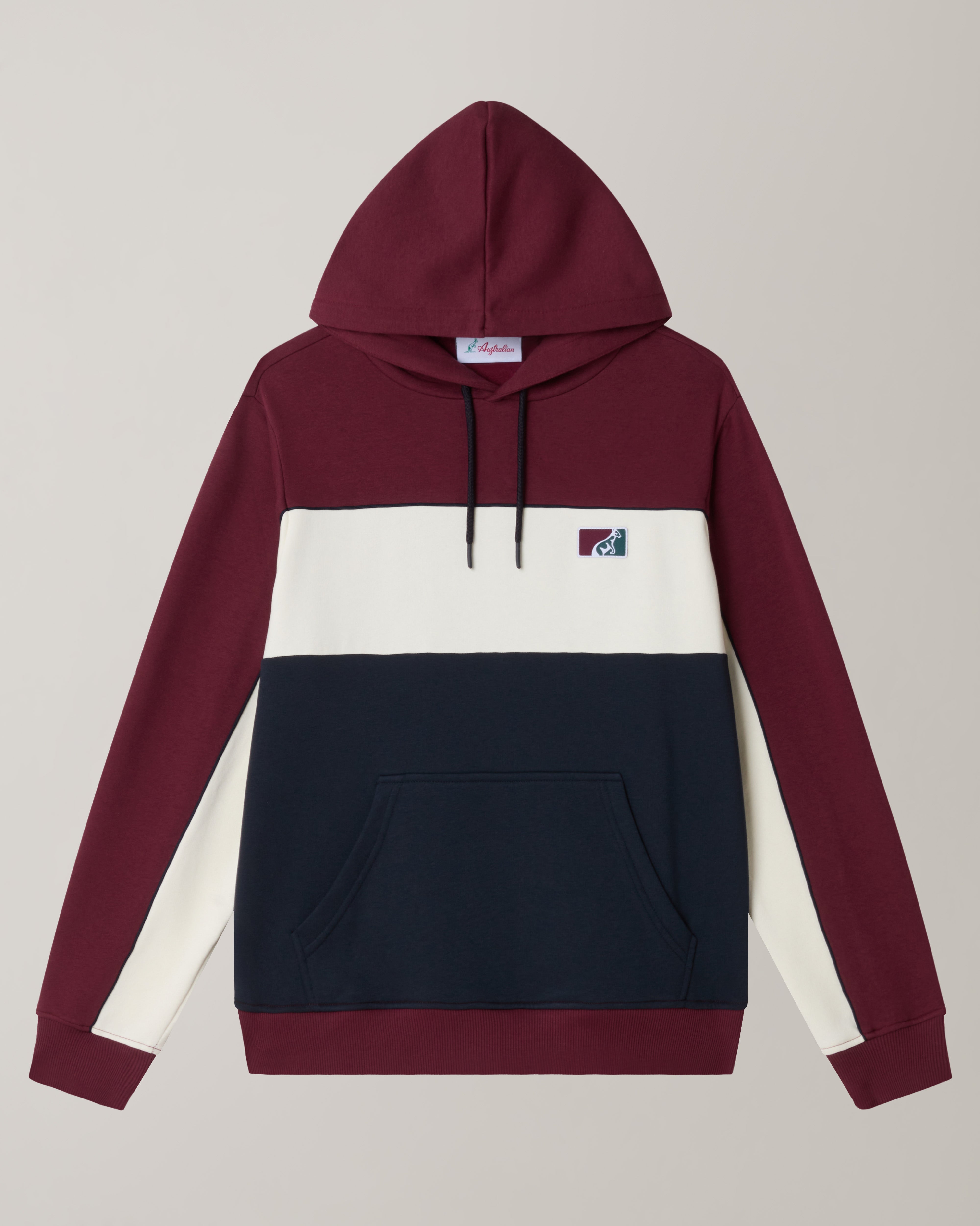 australian-posh-hoodie-felpa-con-cappuccio-rubino image 8