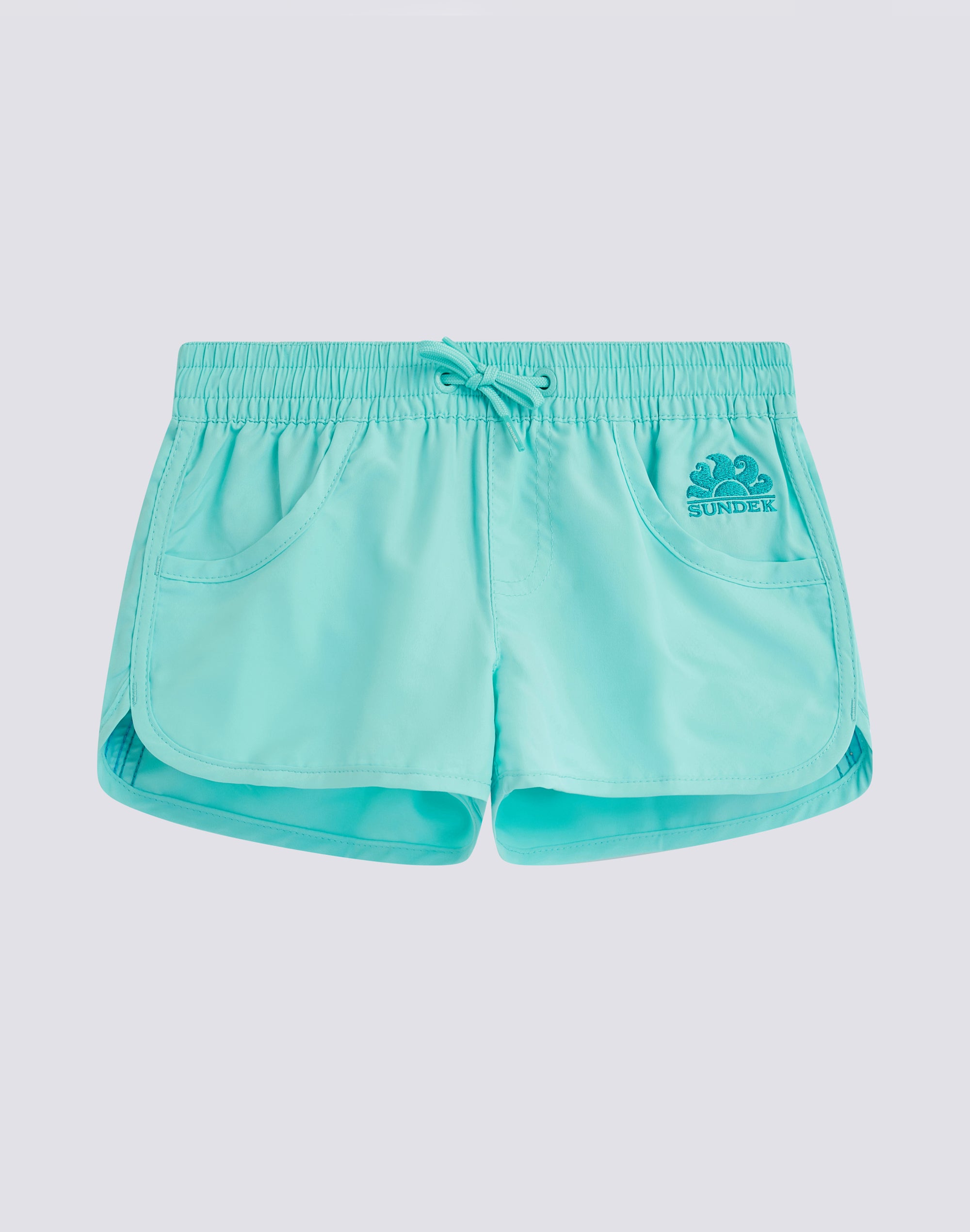 sundek-margate-pantaloncino-mare-corto-bambina-in-tessuto-repreve image 2
