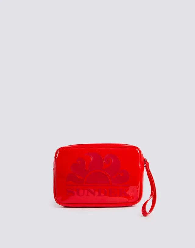 sundek-boston-aw923abpv400-pochette-shiny-con-zip-e-asola-passamano image 1