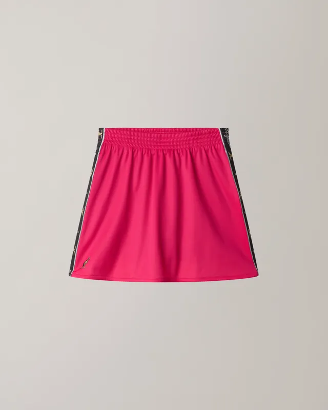 australian-black-tape-gonna-in-acetato-fuxia image 1