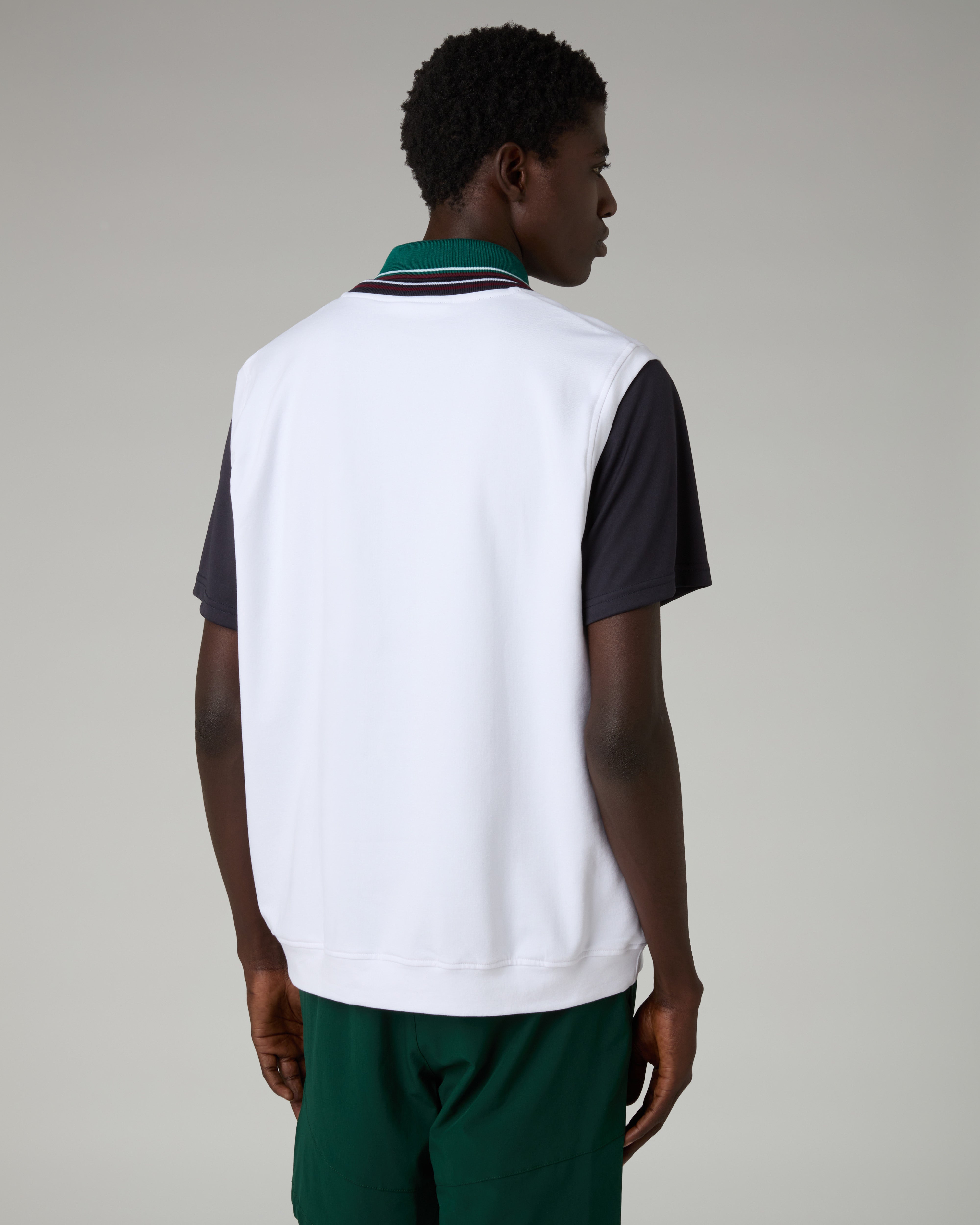 australian-classic-gilet-gilet-in-felpa-uomo-bianco-made-in-italy image 3