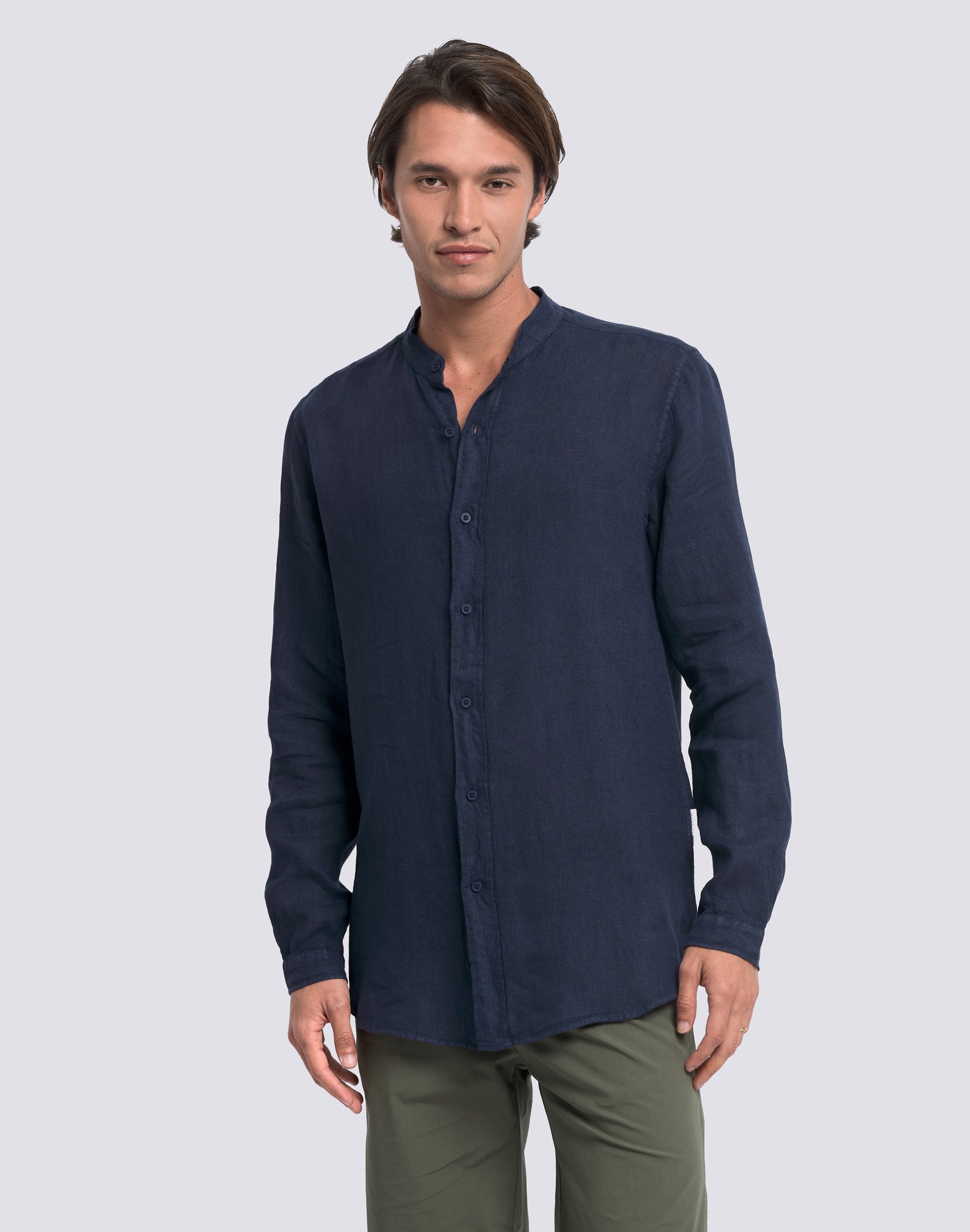 sundek-camicia-uomo-coreana-in-lino-tinto-capo-gm821shli5tc image 4