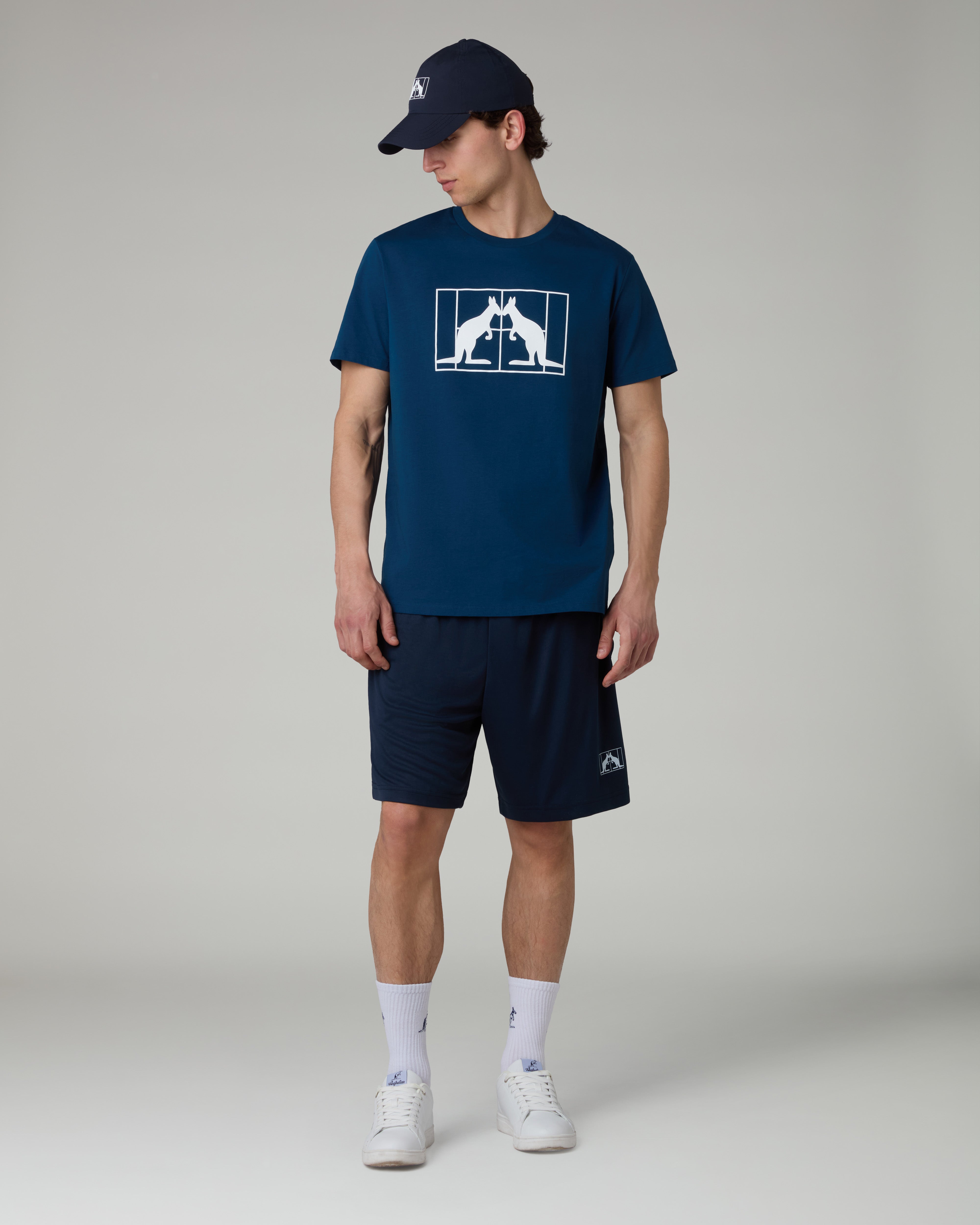 australian-gemini-t-shirt-cotone-eclipse-blue image 2
